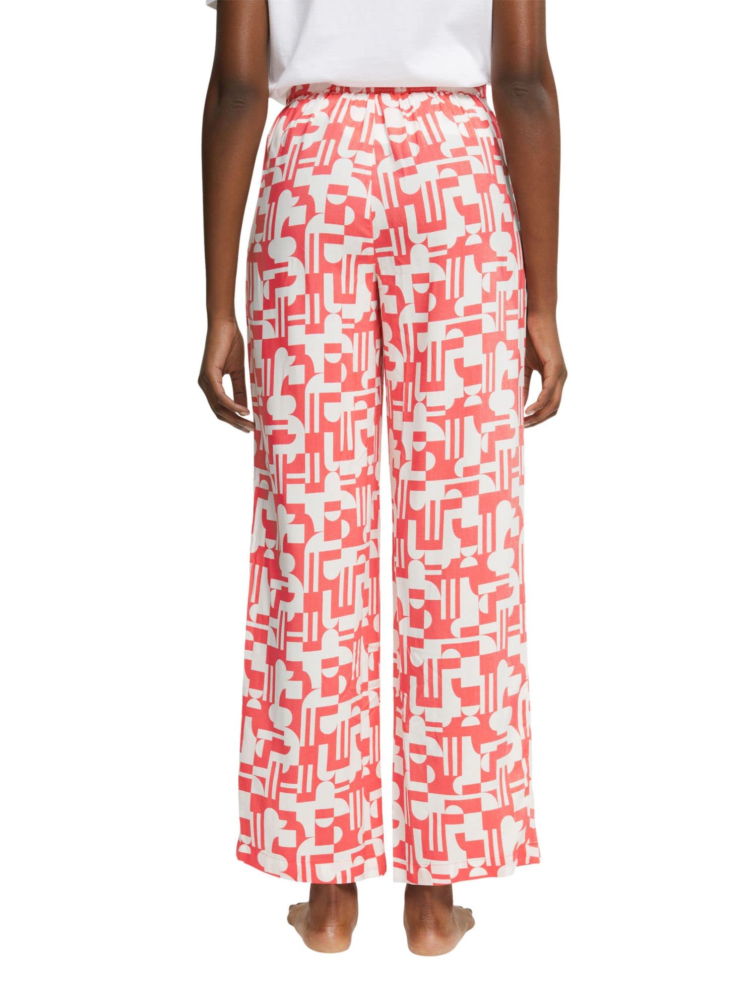 esprit-damen-seasonal-print-7-8-pyjamaunterteil-bedrucktes-viertel-lang-pyjama-h image 3