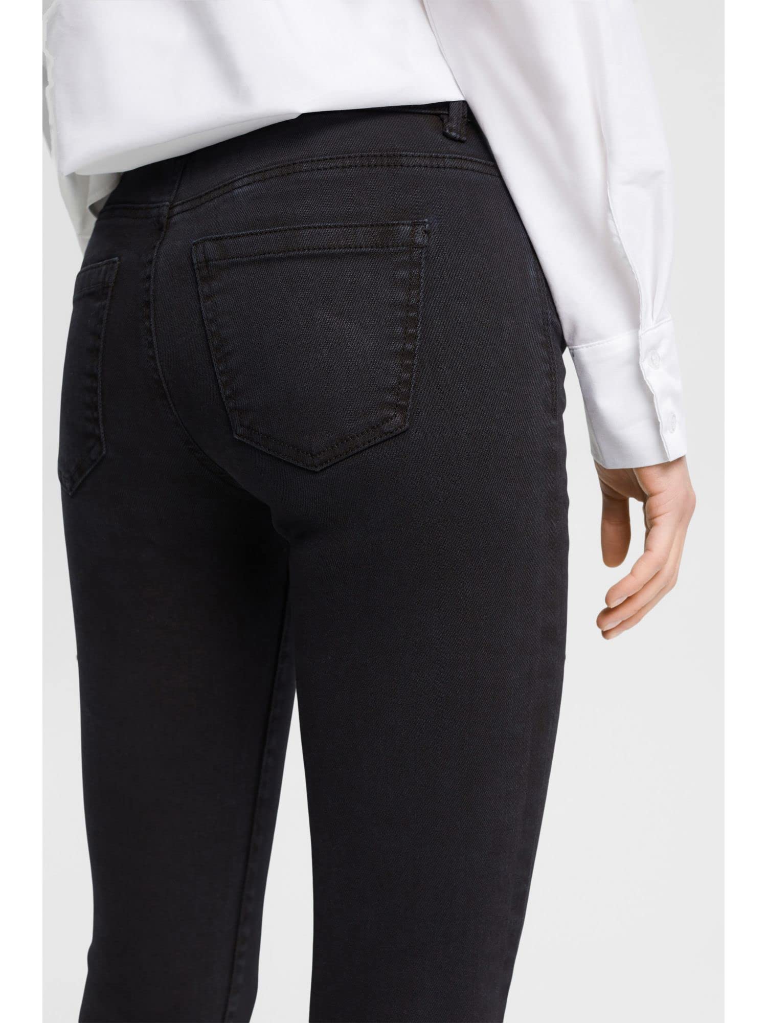 esprit-122ee1b319-damen-hose-in-black-hosen-mit-regular-passform image 4