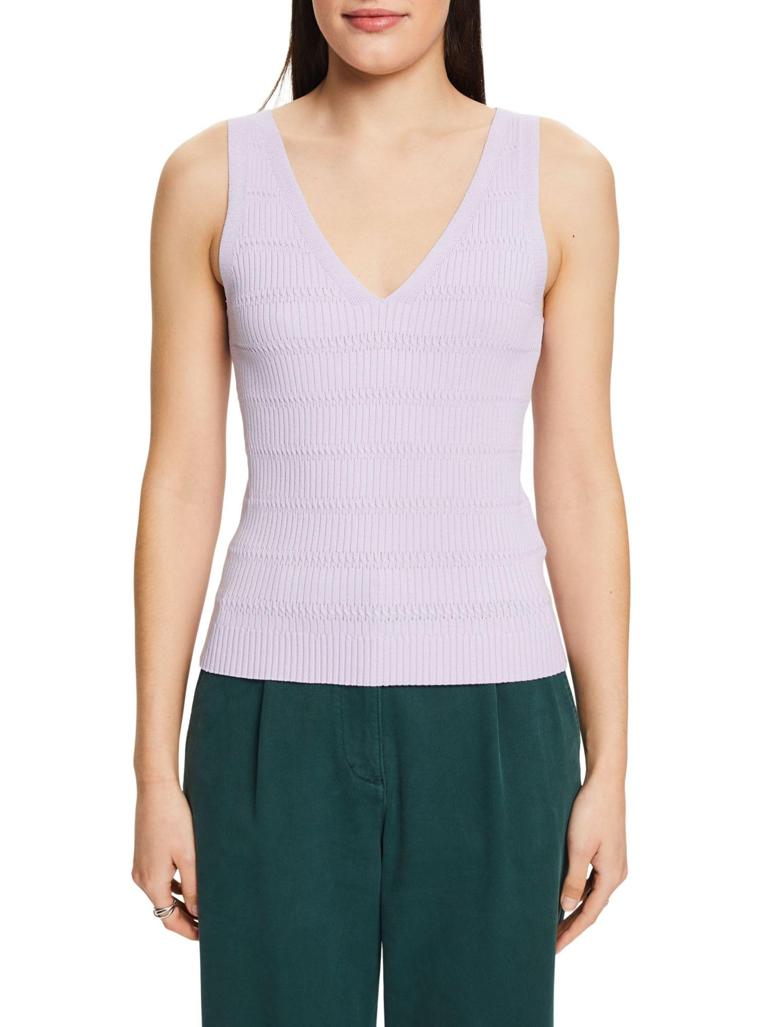 esprit-024ee1i313-damen-pullover-klassischer-strickpullover-mit-entspannter-pass image 8