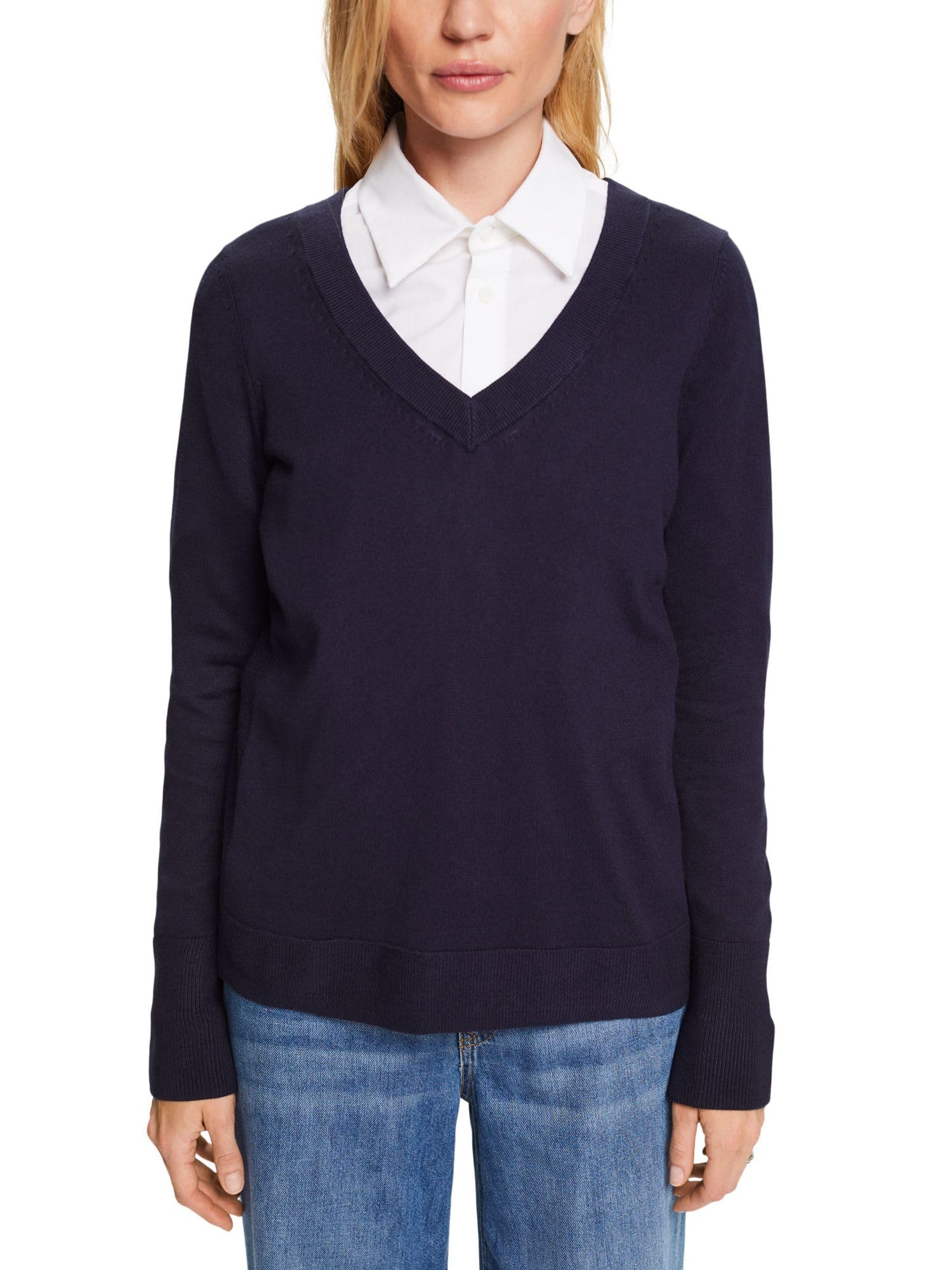 esprit-damen-993ee1i321-pullover-klassischer-damensweater-der-esprit-kollektion image 7