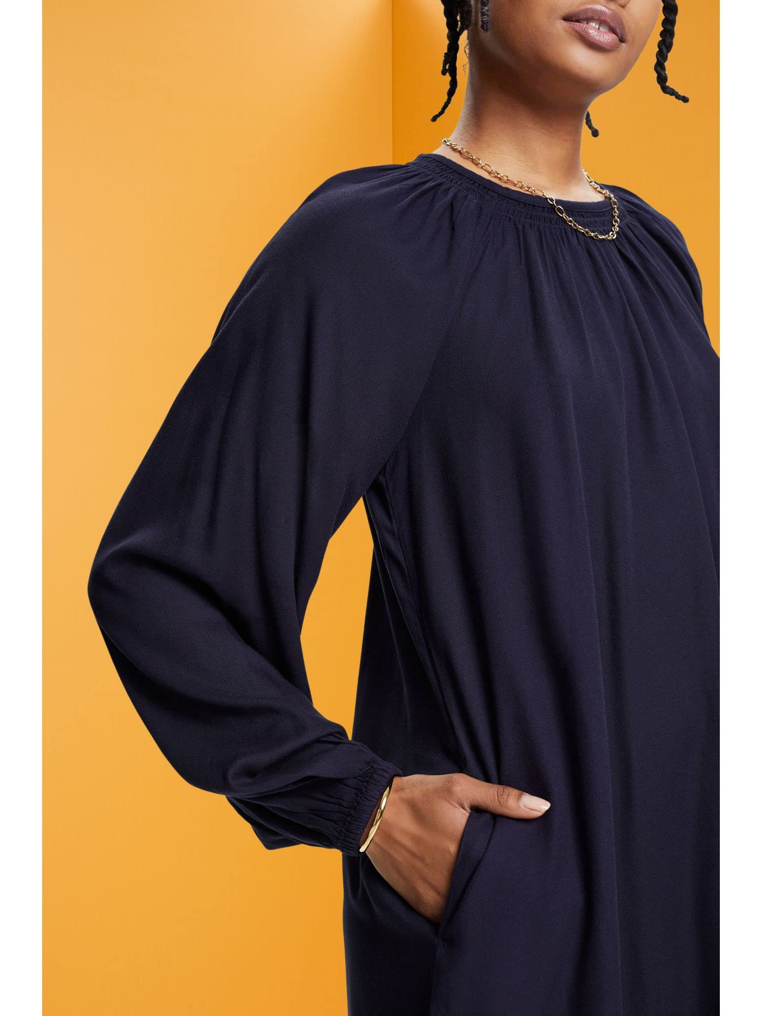 esprit-023cc1e314-damen-kleid-entspanntes-markenkleid-im-kalifornischen-stil image 4