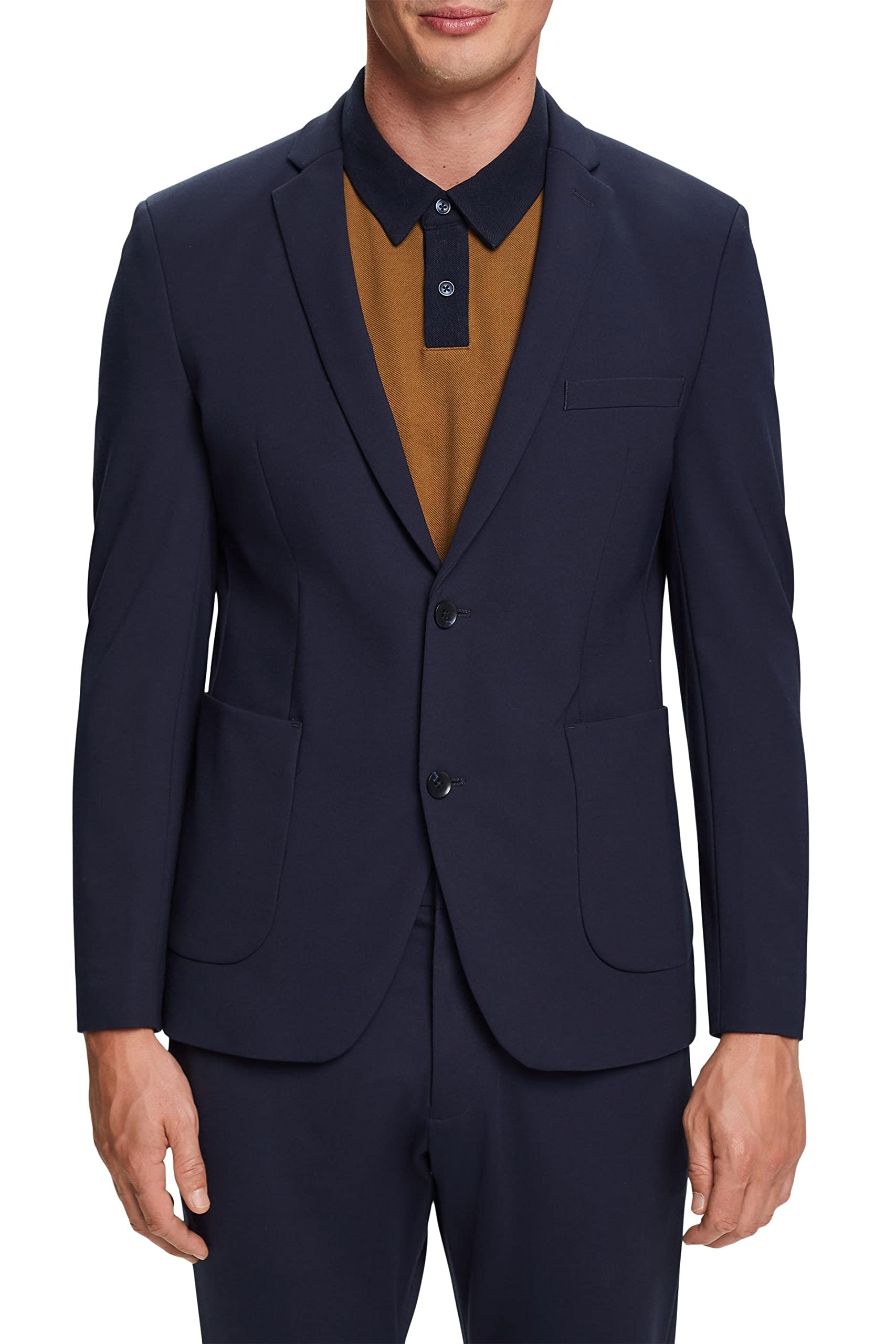 esprit-collection-herren-blazer-hochwertige-business-verarbeitung-klassischer-sc image 8