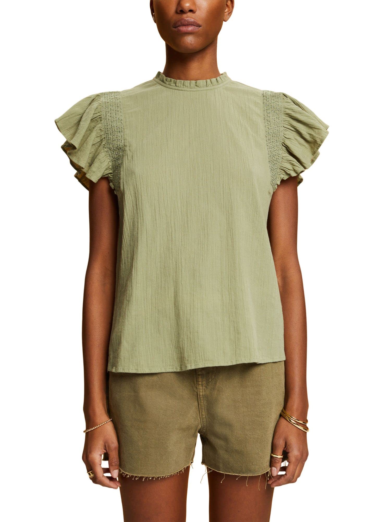 esprit-033cc1f305-damen-bluse-klassische-langarm-bluse-aus-hochwertiger-baumwoll image 6
