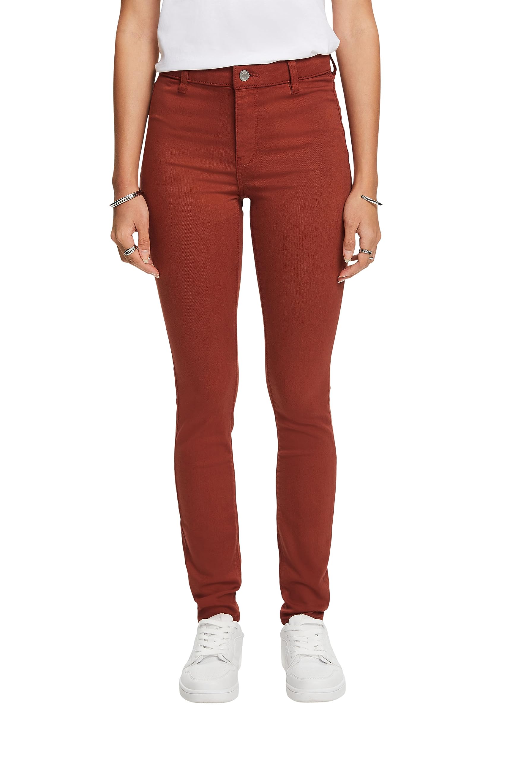 esprit-073cc1b301-damen-hose-mit-gr-engetreuer-passform image 5