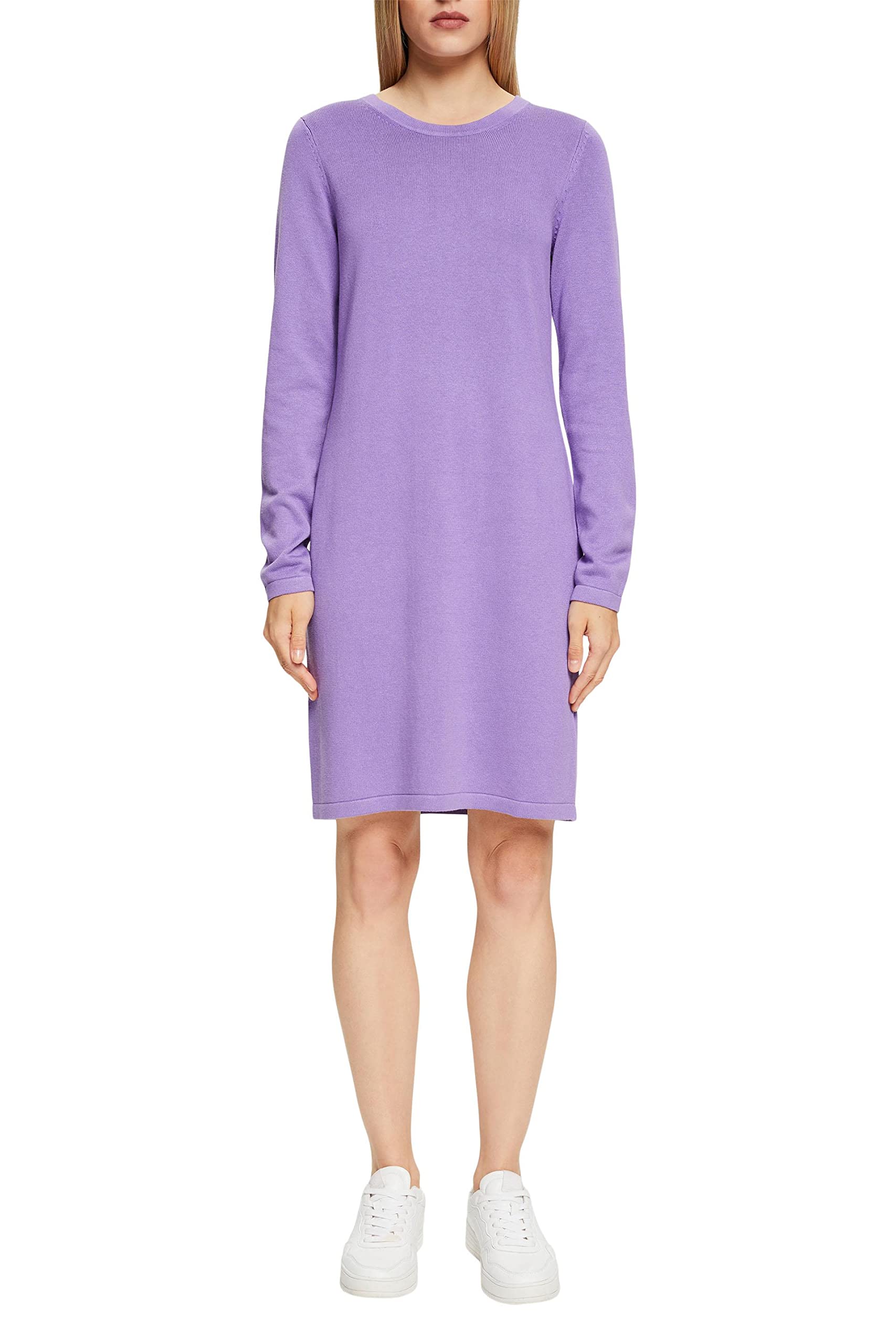 esprit-damen-essential-strick-kleid-klassisches-strickkleid-mit-essential-komfor image 8