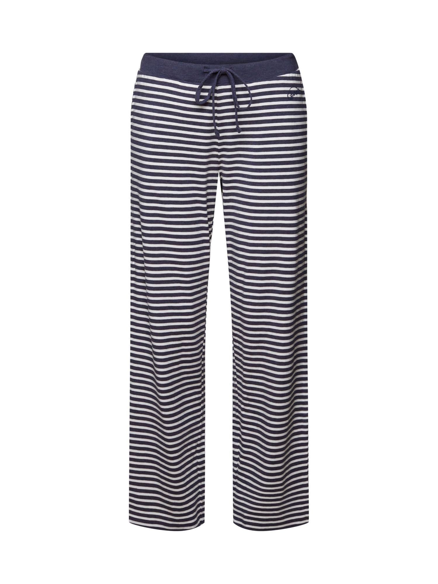 esprit-modern-stripes-damen-pyjamaunterteil-gestreifte-schlafhose-aus-weicher-ba image 3