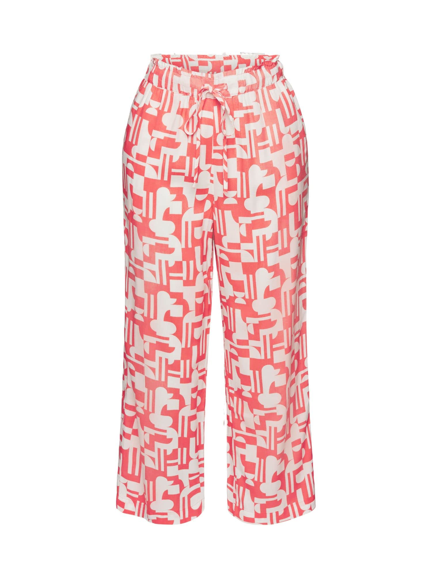esprit-damen-seasonal-print-7-8-pyjamaunterteil-bedrucktes-viertel-lang-pyjama-h image 1