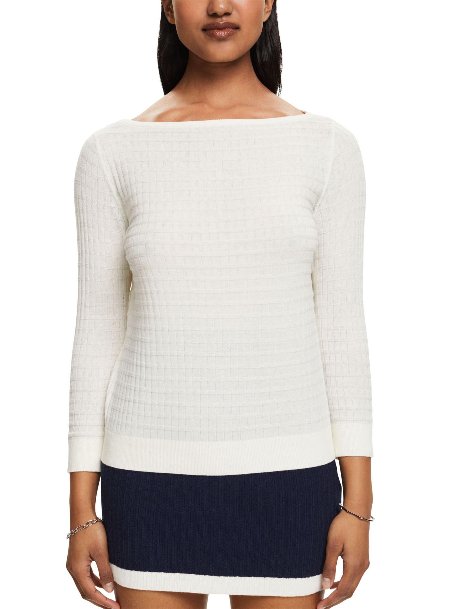 esprit-014ee1i310-damen-pullover-klassischer-strickpullover-der-serie-014ee1i310 image 6