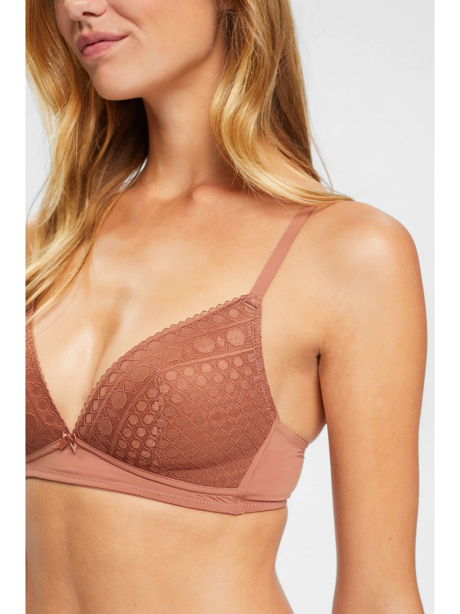esprit-modern-lace-damen-bh-b-gelloser-gepolsterter-wireless-bh-mit-spitze image 5