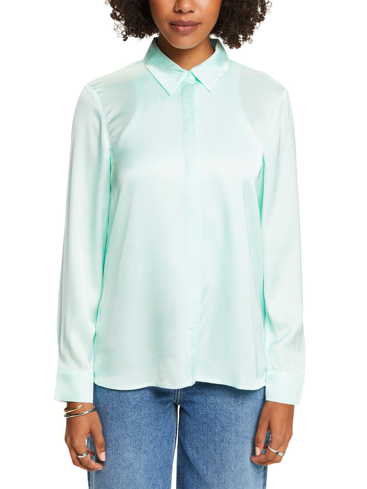 esprit-993ee1f325-damen-bluse-klassische-bluse-mit-gr-engetreuer-passform image 7