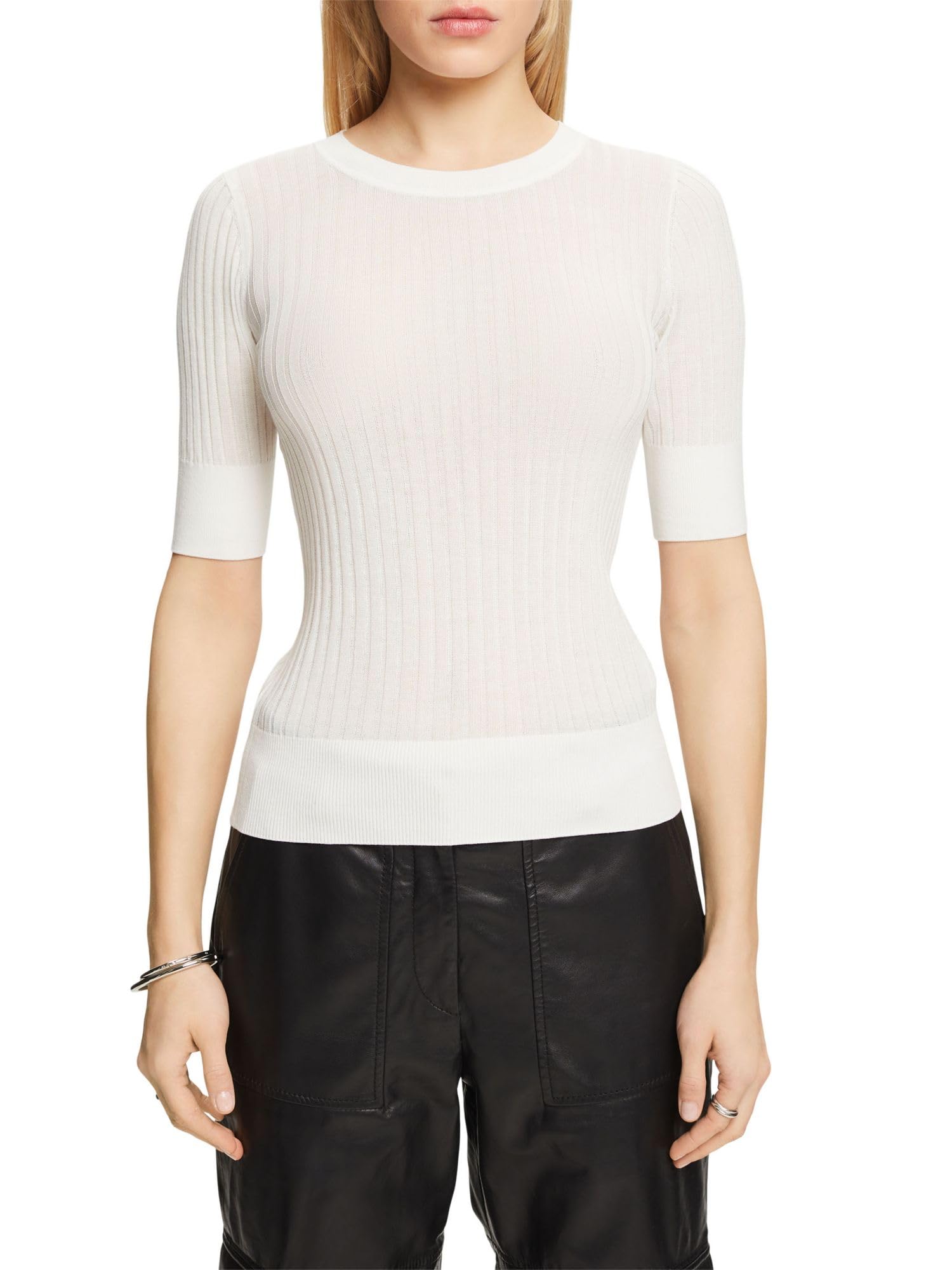 esprit-024ee1i332-damen-pullover-weicher-strickpullover-im-kalifornien-stil image 1