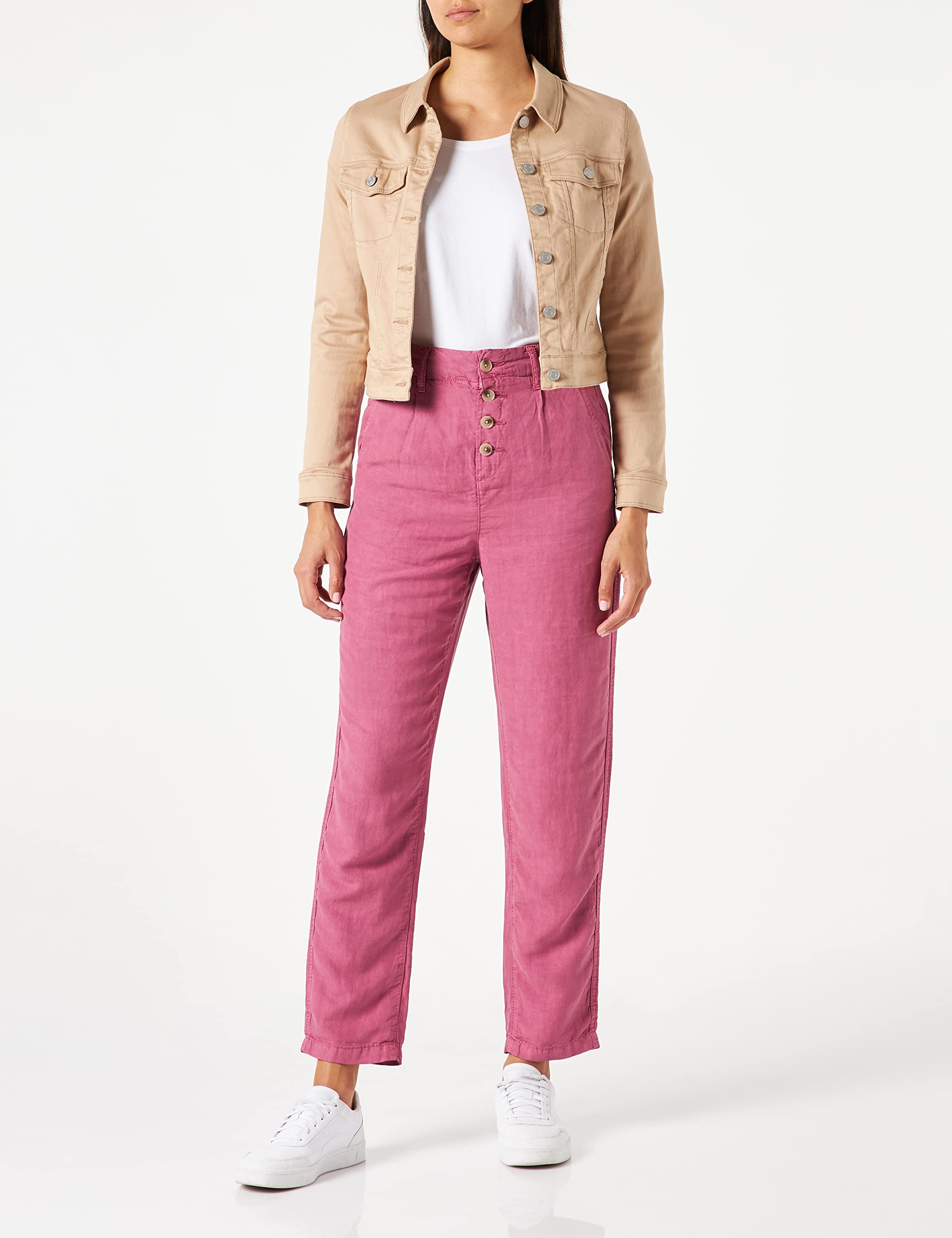 esprit-042ee1b310-damen-hose-leichter-alltagsschnitt-mit-sparpreis image 3
