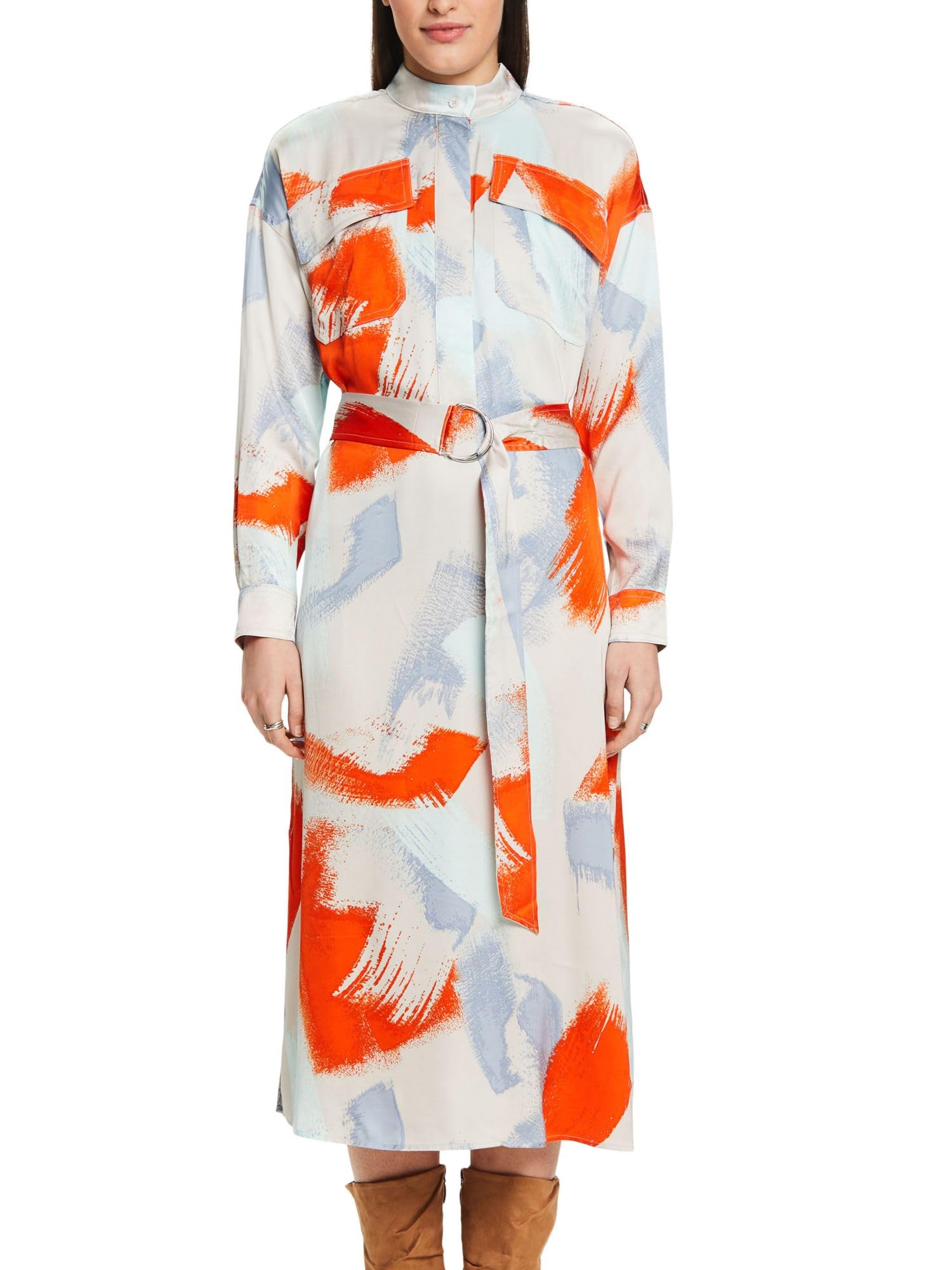 esprit-kleid-024ee1e330-damen-kleid-der-serie-024ee1e330-femininer-schnitt-mit-l image 7