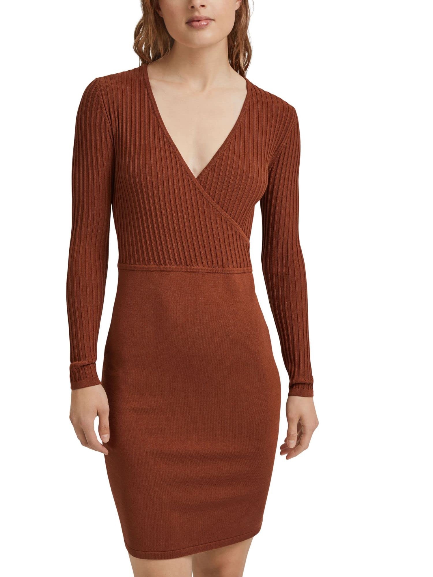 esprit-991eo1e320-damen-kleid-elegantes-freizeitkleid-mit-femininer-silhouette image 3