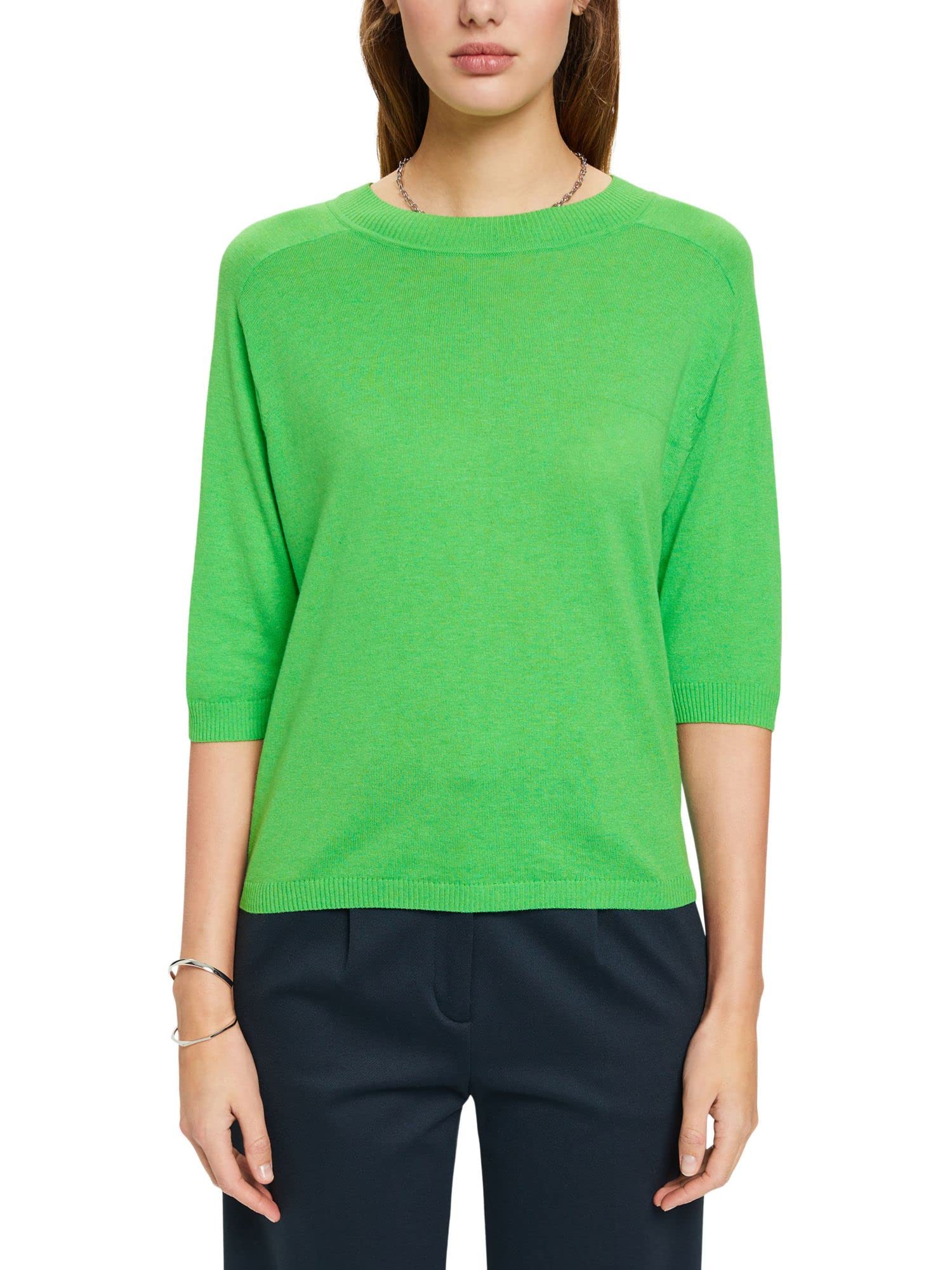 esprit-023ee1i303-damen-pullover-weicher-strickpullover-mit-entspannter-passform image 8