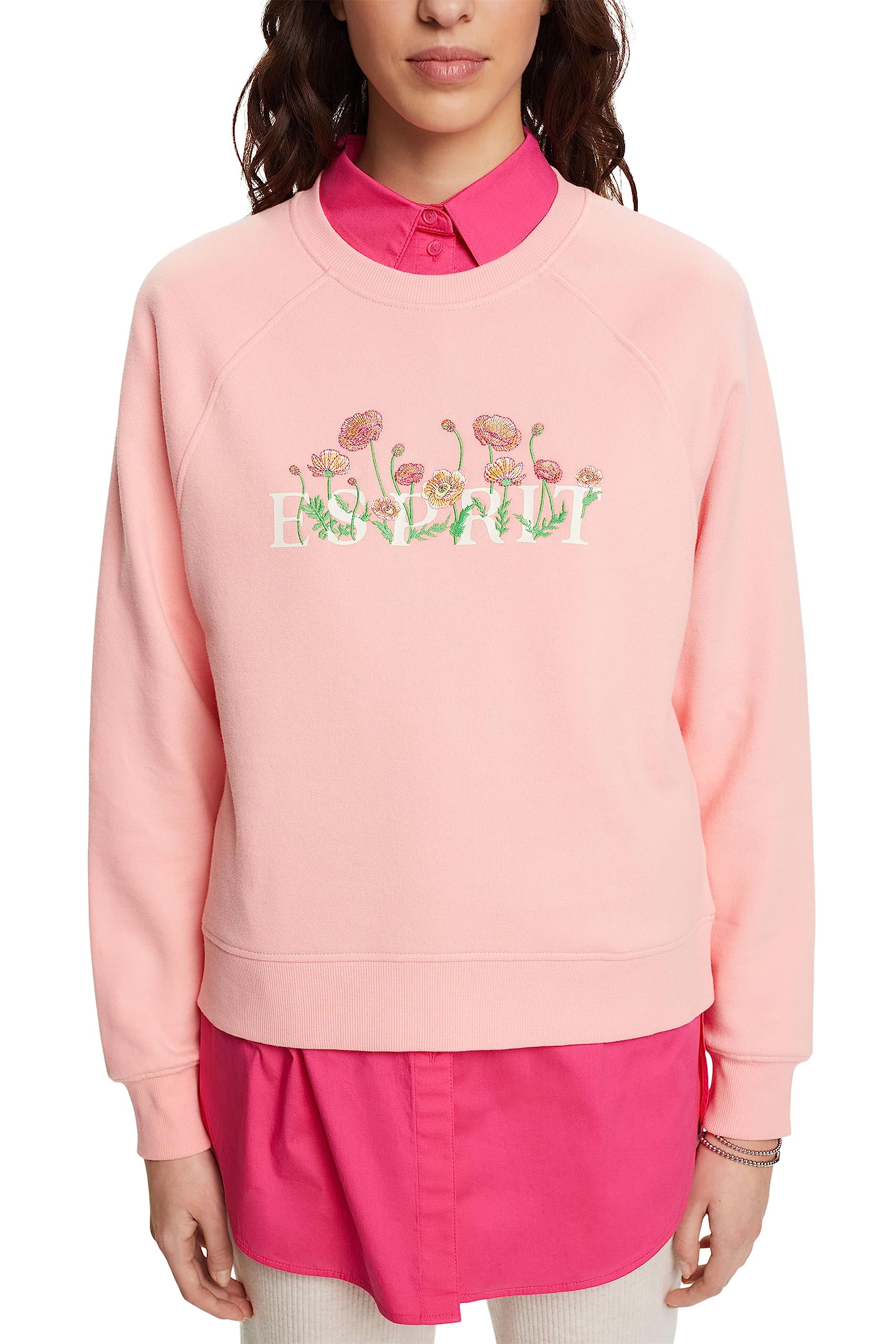esprit-023ee1j306-damen-sweatshirt-weiches-casual-sweatshirt-mit-kalifornien-loo image 8