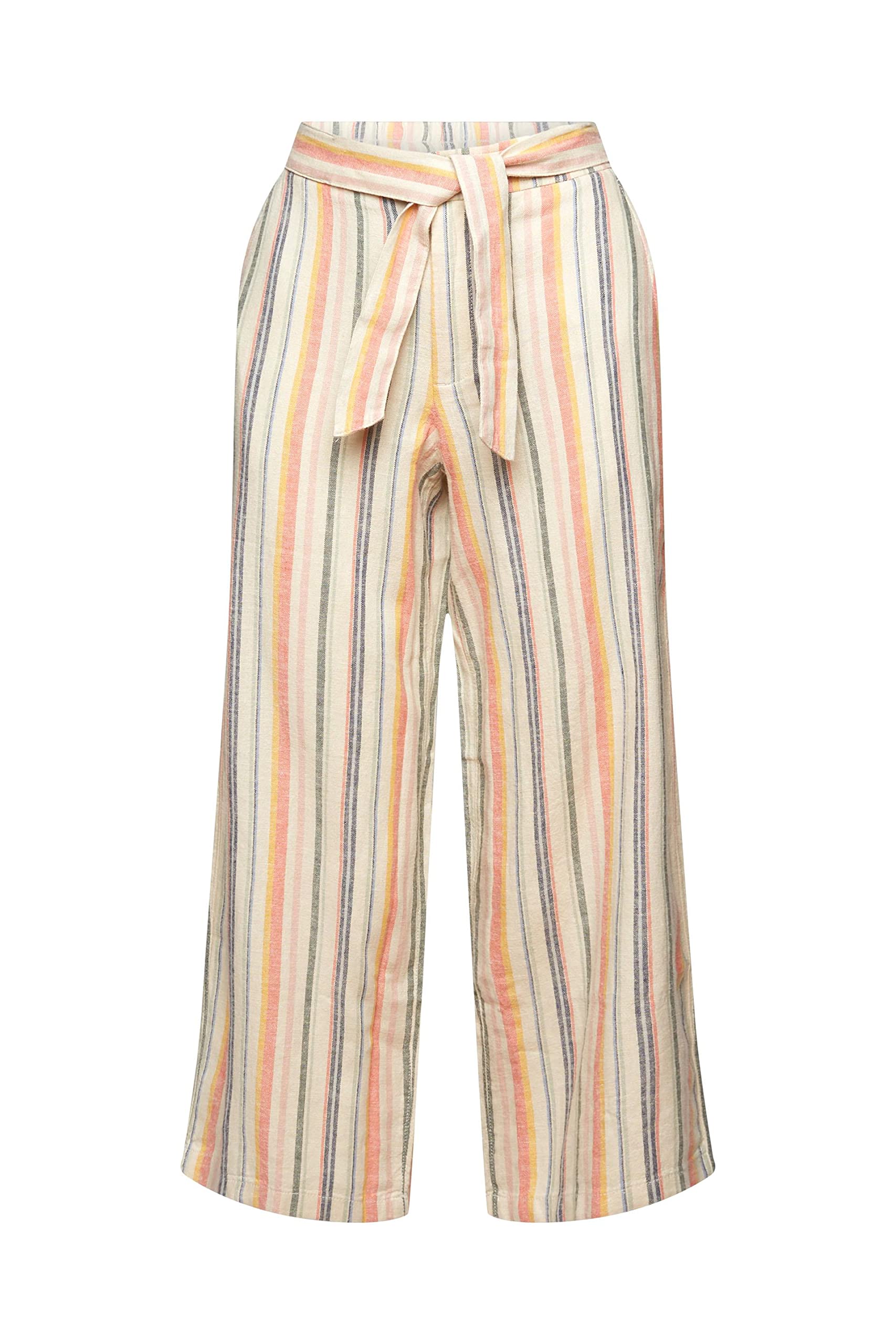 esprit-043ee1b328-damen-hose-farbe-287-sand-gr-e-38-26-l-ssige-stoffhose-mit-ent image 4