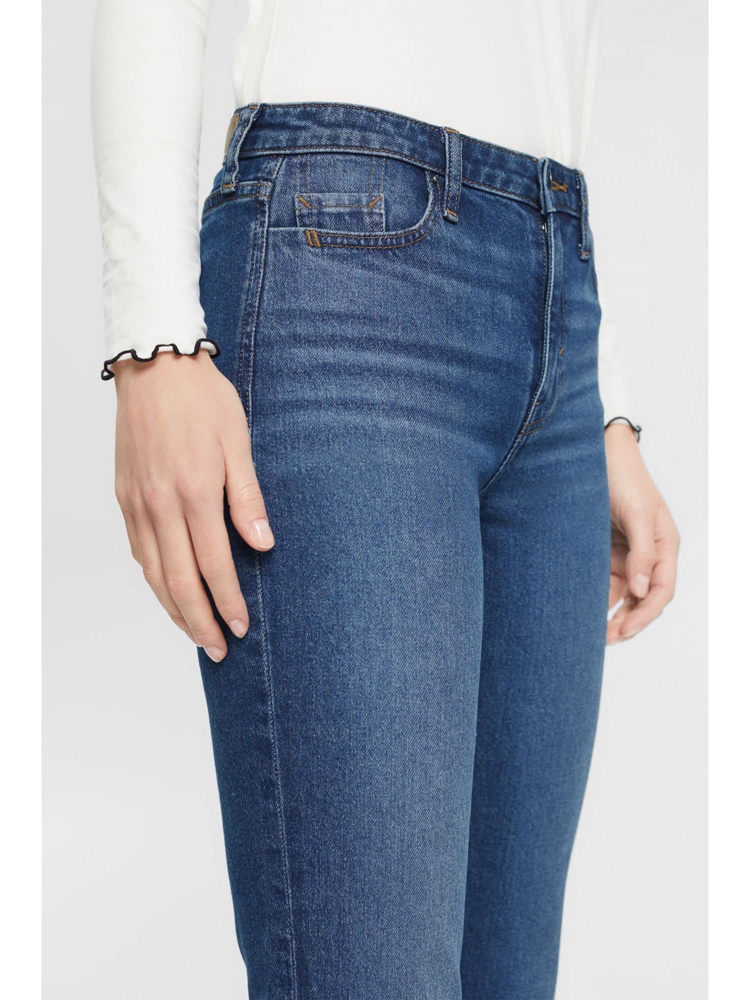 esprit-damen-bootcut-superstretch-jeans-mit-maximaler-bewegungsfreiheit image 4