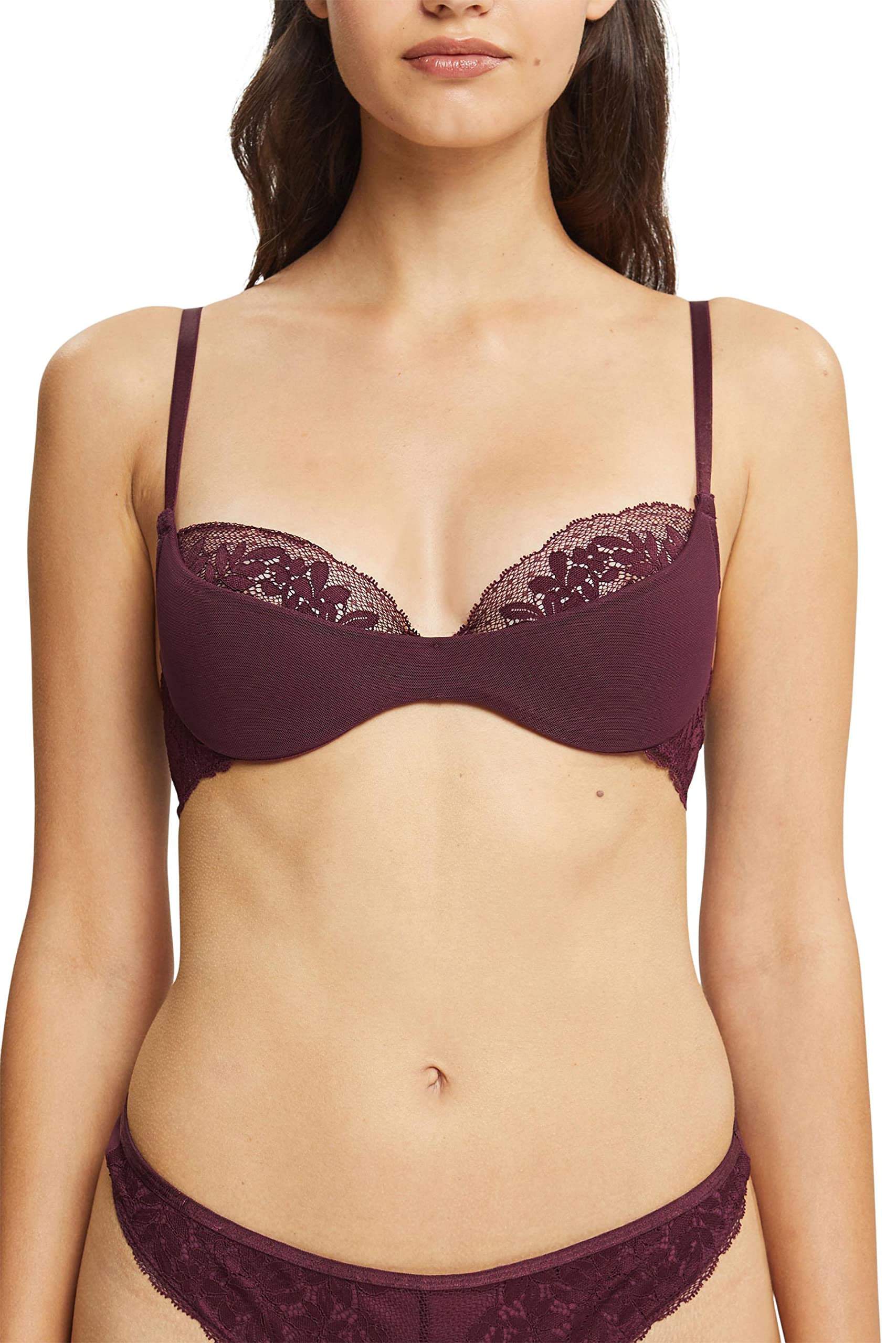 esprit-seasonal-lace-rcs-half-padded-bra-gepolsterter-damen-bh-aus-recycelter-sp image 6
