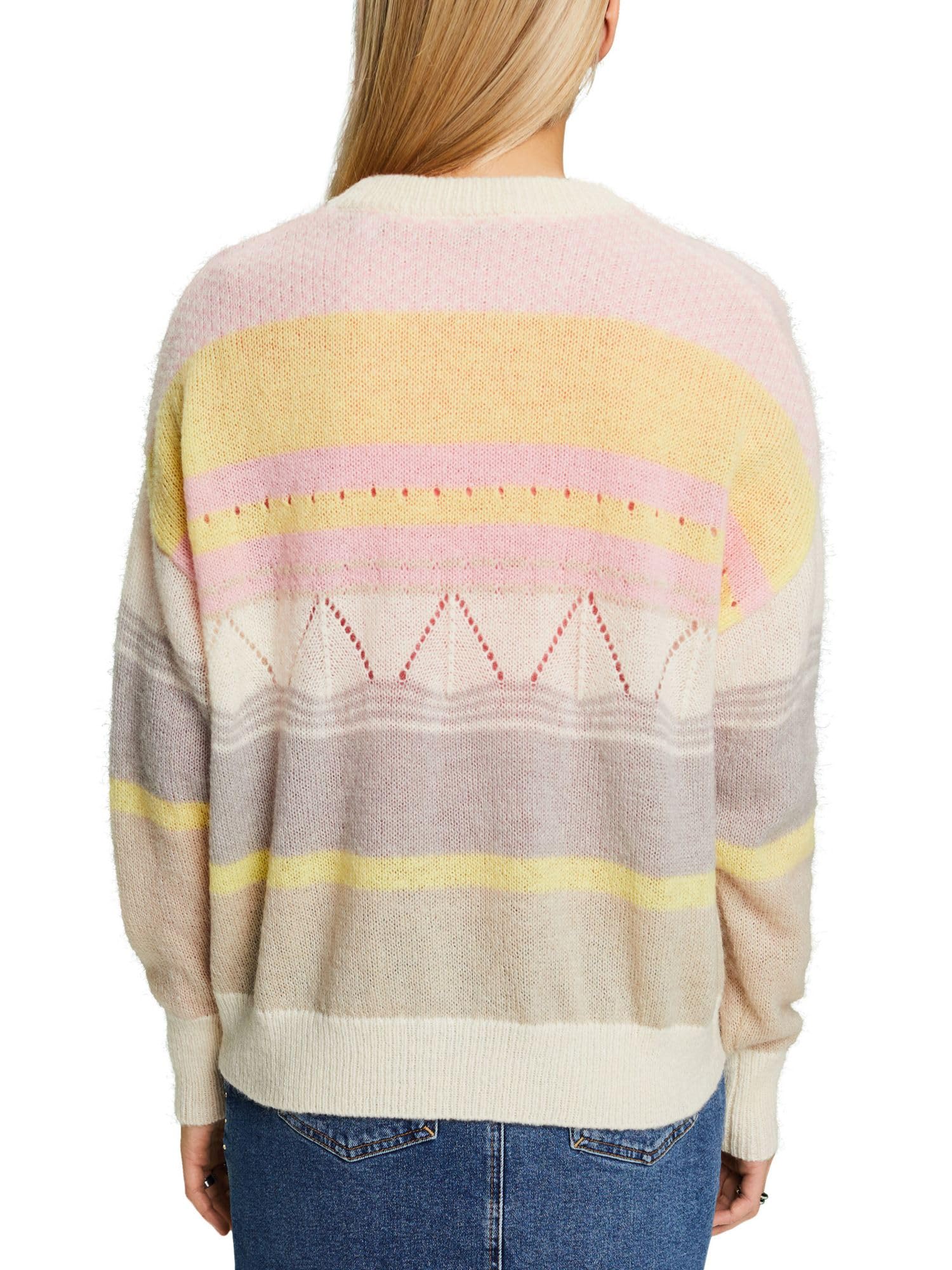 esprit-014ee1i305-damen-pullover-weicher-markenpullover-mit-gr-engetreuer-passfo image 2
