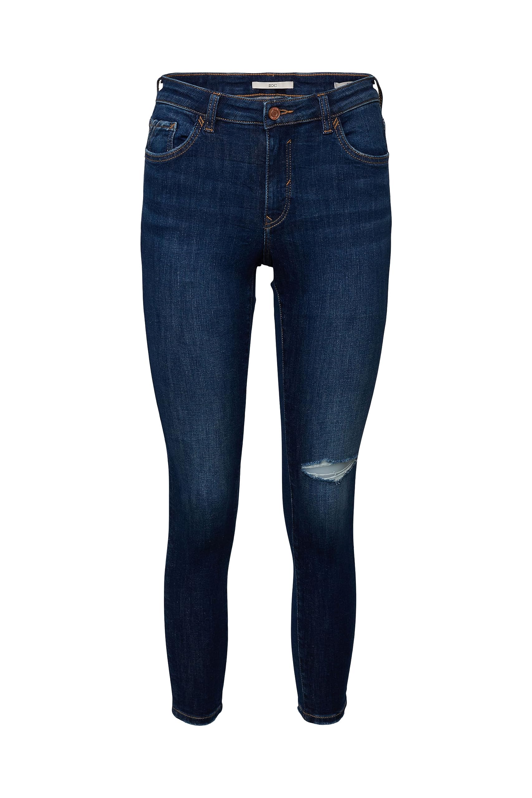 esprit-023cc1b311-damen-jeans-klassische-5-pocket-jeans-mit-bequemer-passform image 6