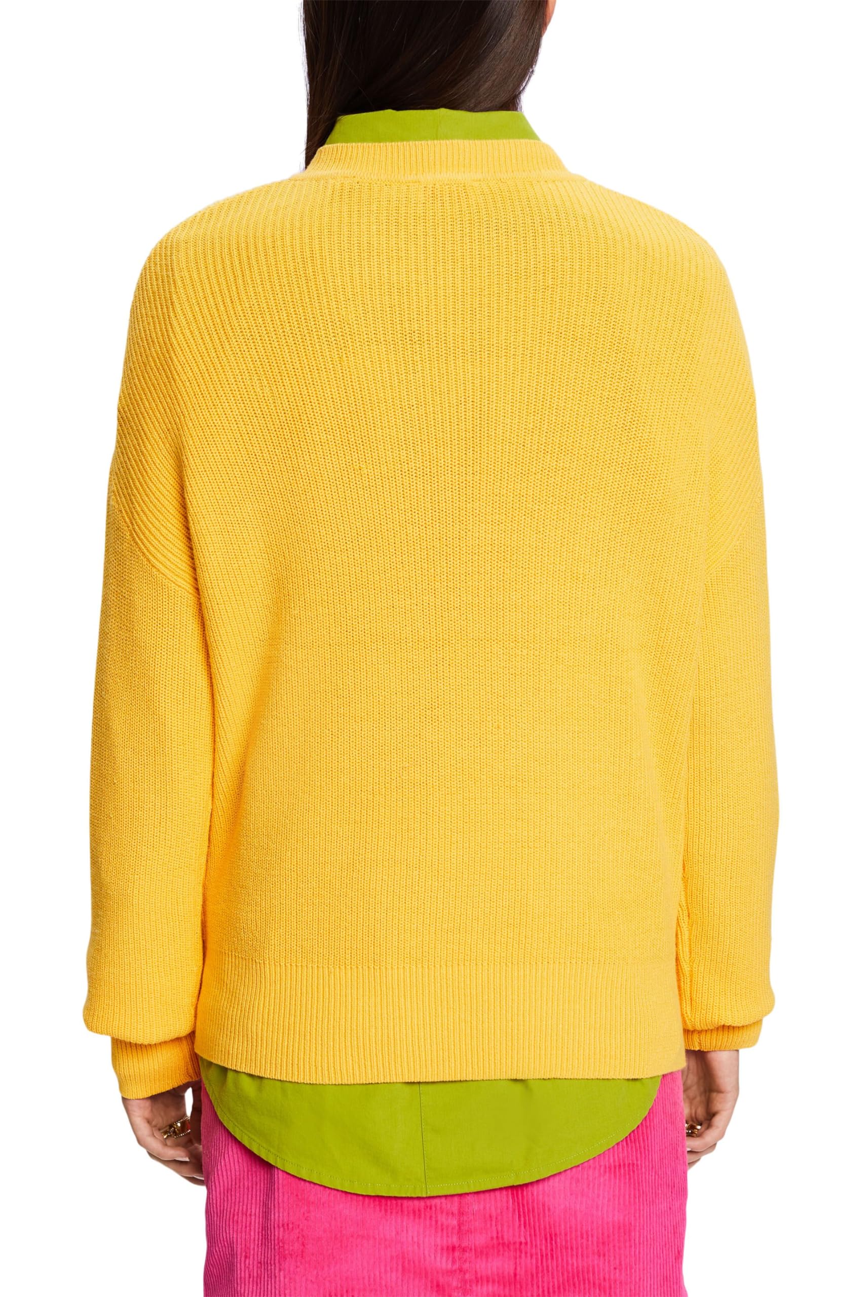 esprit-103ee1i343-damen-pullover-klassischer-strick-mit-regul-rer-rmell-nge image 2