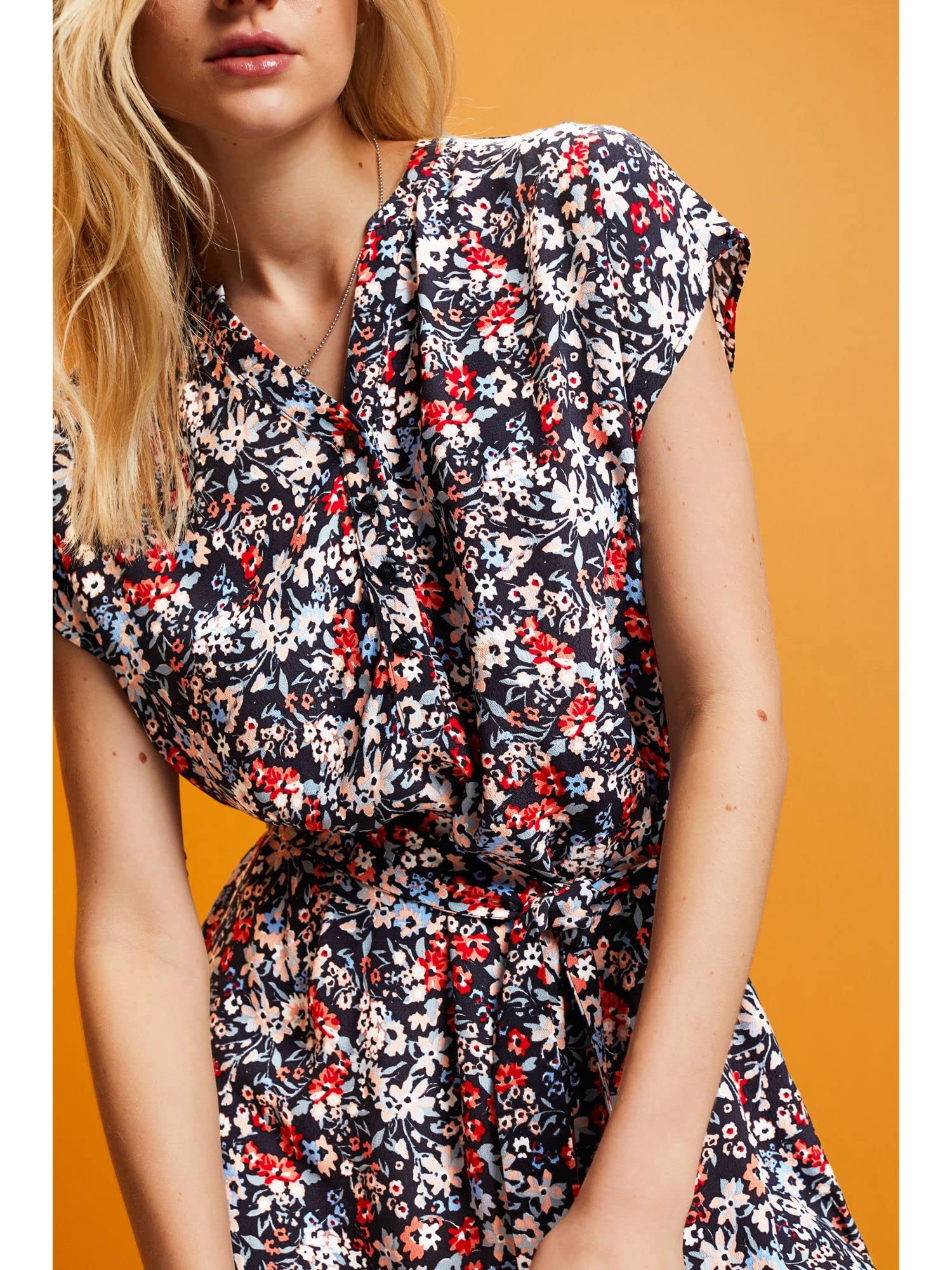 esprit-043ee1e303-damen-kleid-feminines-strandkleid-mit-entspannter-kalifornien- image 4