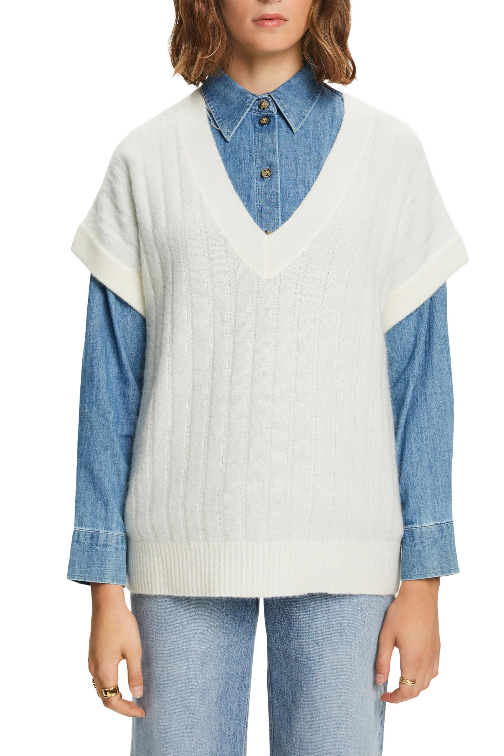 esprit-103ee1i350-damen-pullover-weicher-strickpullover-mit-pflegeleichter-mater image 1