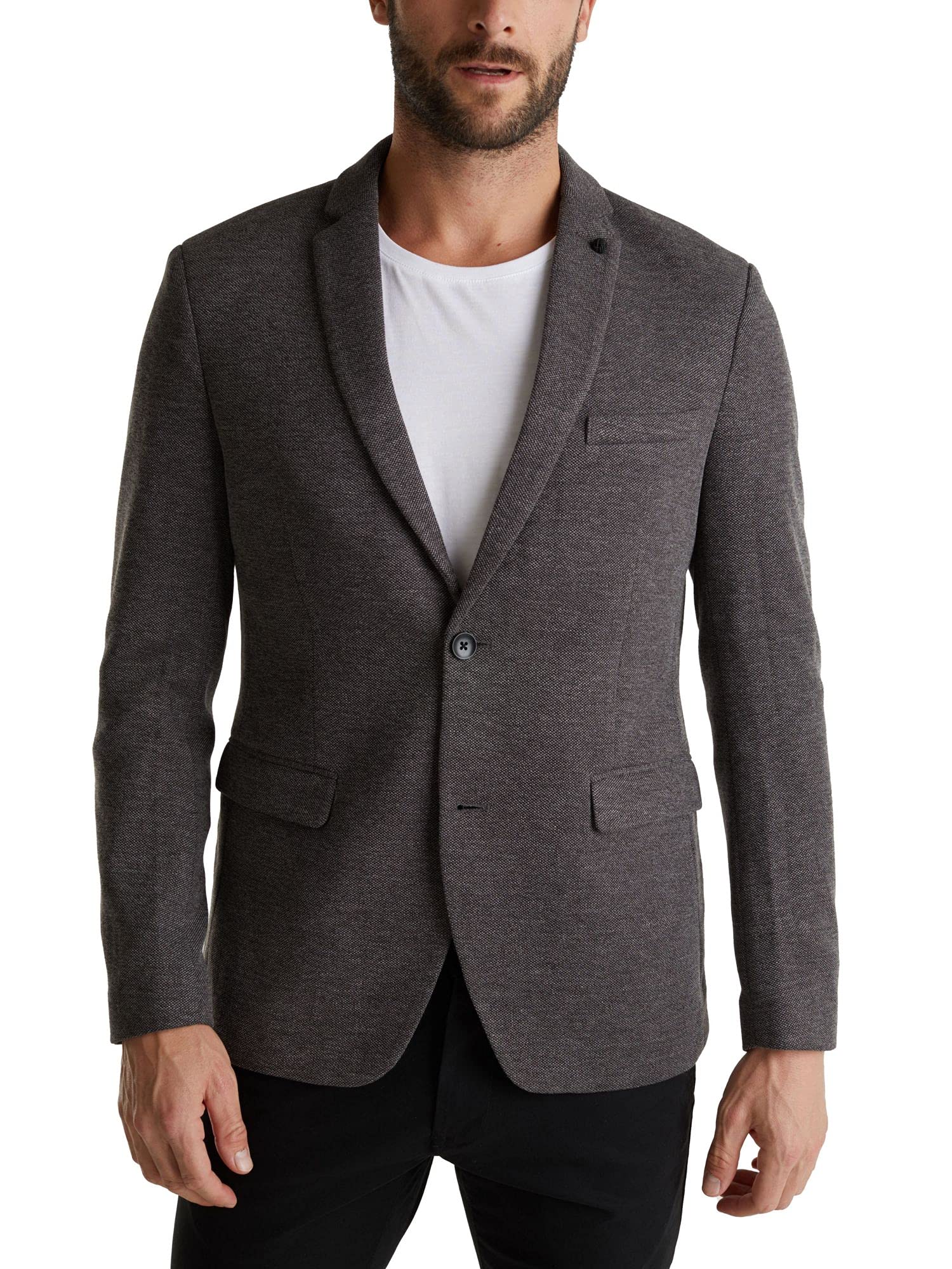 esprit-herren-blazer-990ee2g301-dark-grey-klassischer-herrenblazer-in-dunkelgrau image 6
