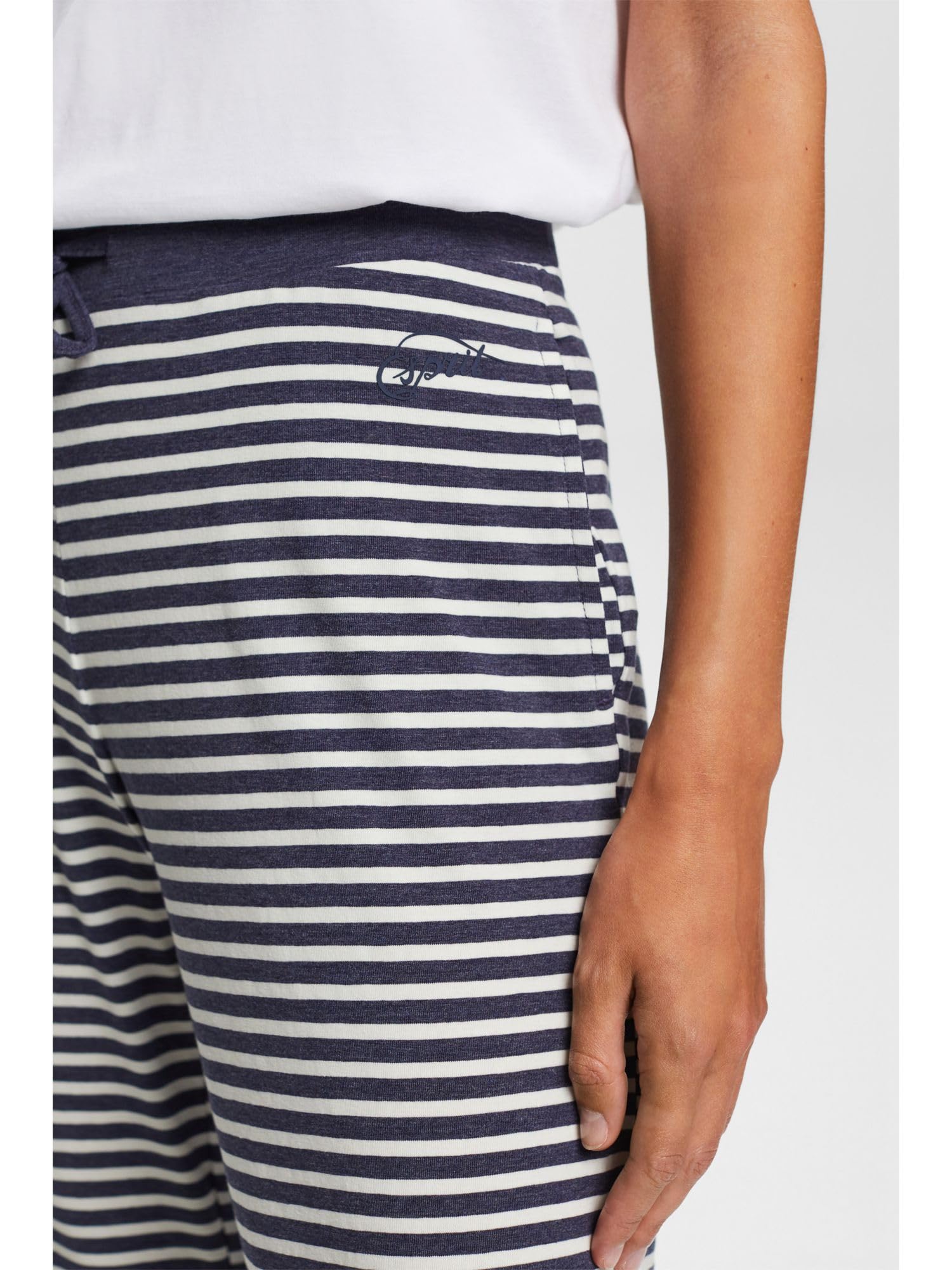 esprit-modern-stripes-damen-pyjamaunterteil-gestreifte-schlafhose-aus-weicher-ba image 4