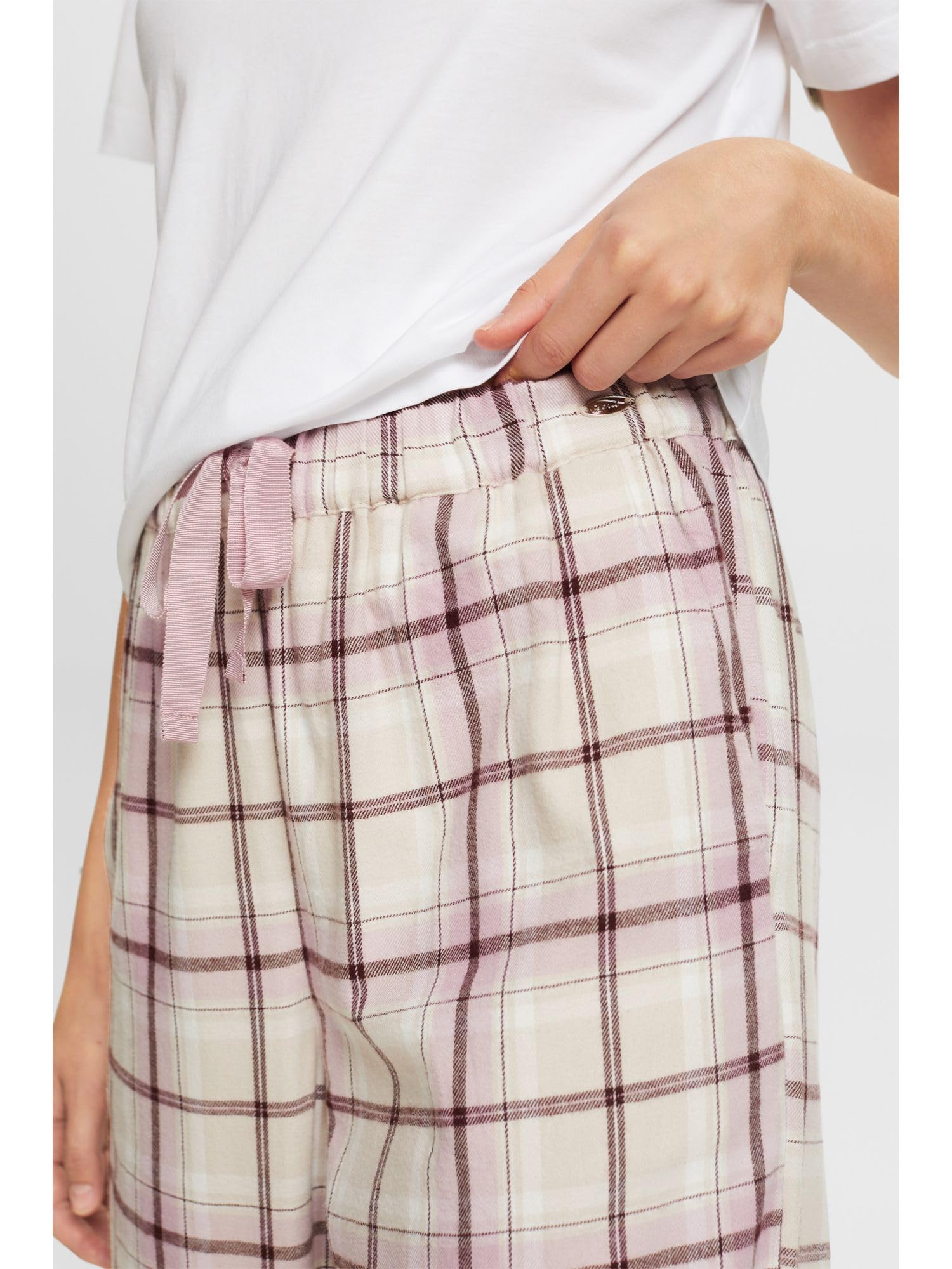 esprit-soft-flannel-damen-pyjamaunterteil-weiche-flanell-schlafhose-f-r-gem-tlic image 4