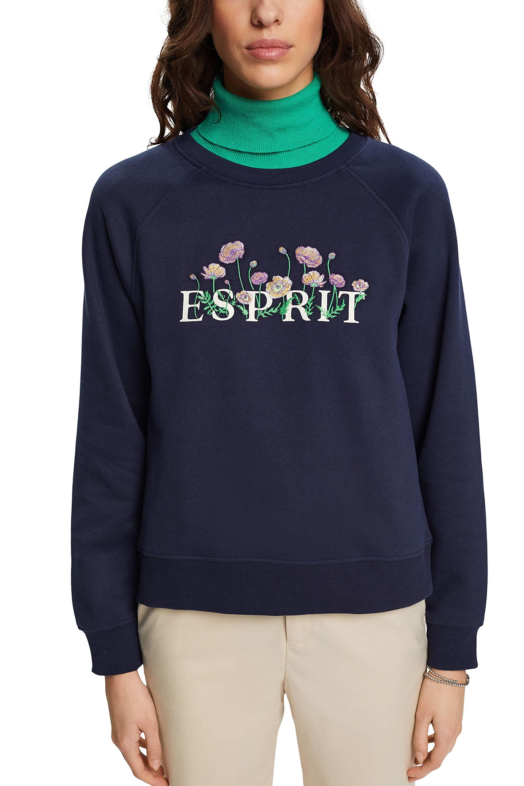 esprit-023ee1j306-damen-sweatshirt-weiches-casual-sweatshirt-mit-kalifornien-loo image 7