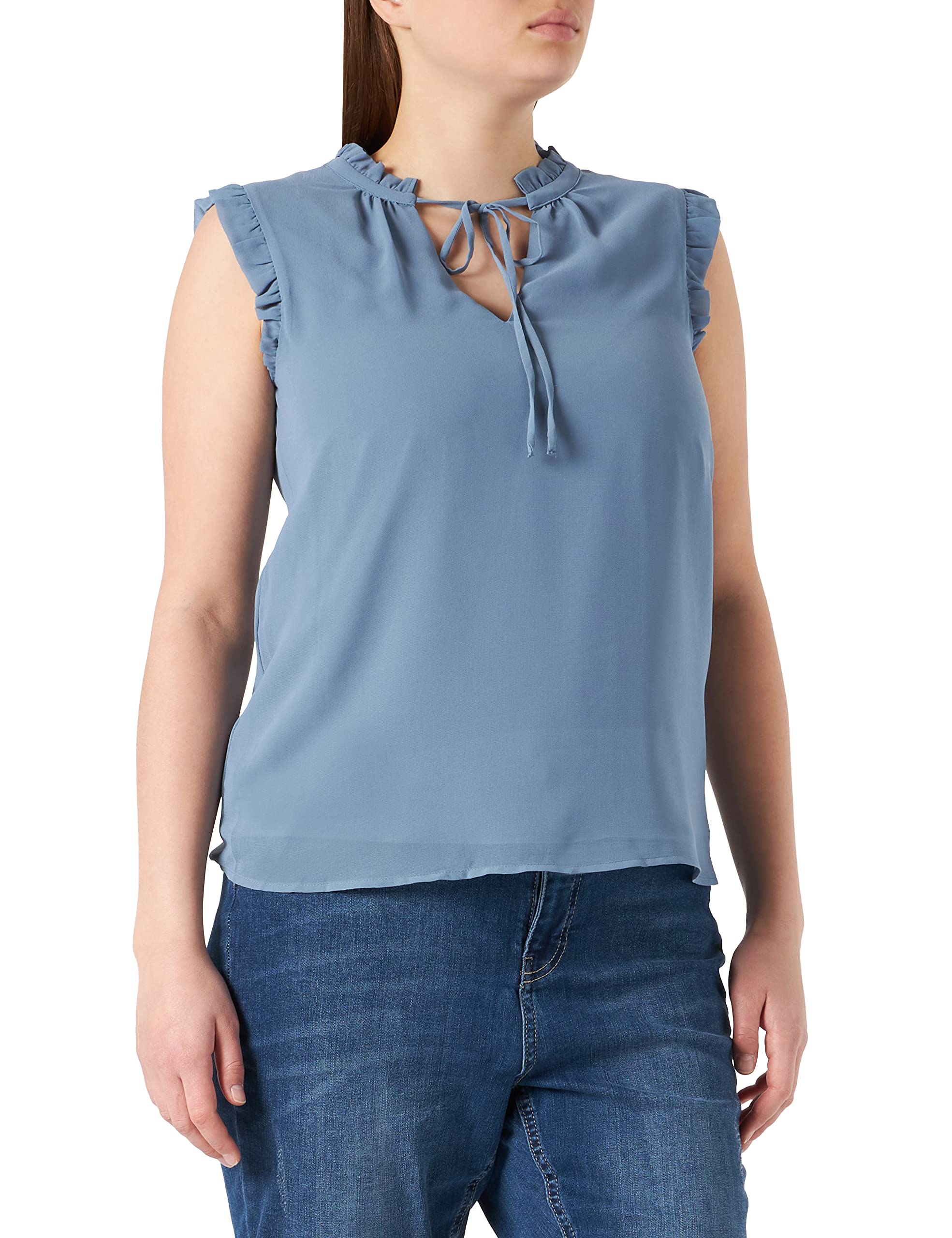 esprit-collection-992eo1f310-damen-bluse-elegante-collection-bluse-mit-hochwerti image 2