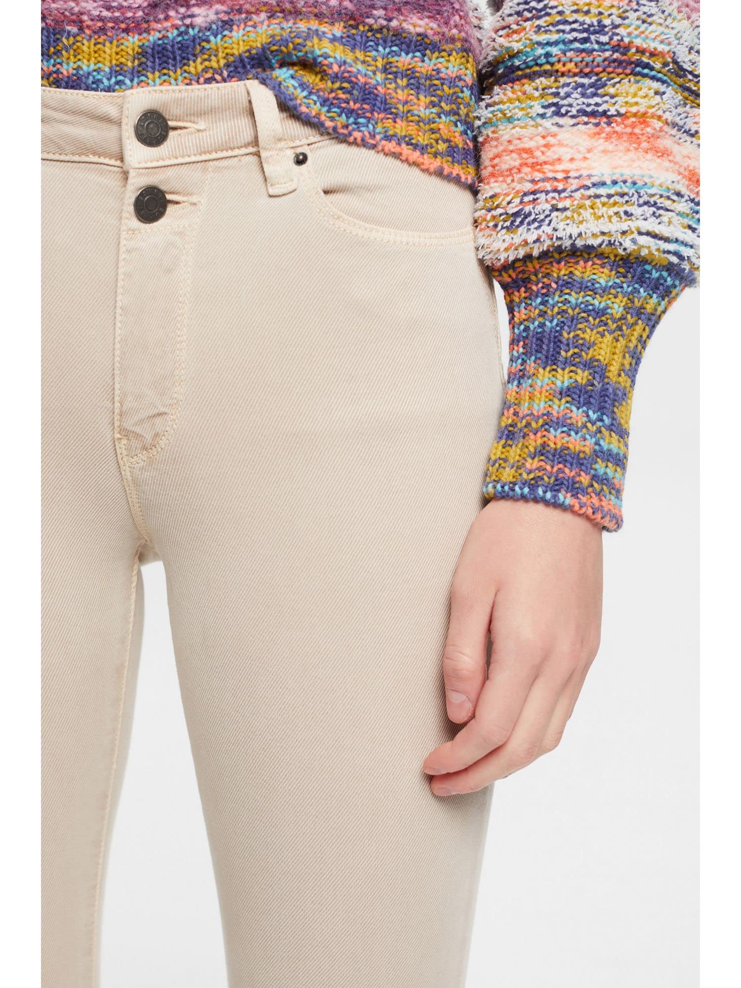 esprit-stretch-hose-aus-tencel-nachhaltige-damen-stoffhose-mit-hohem-komfort image 4