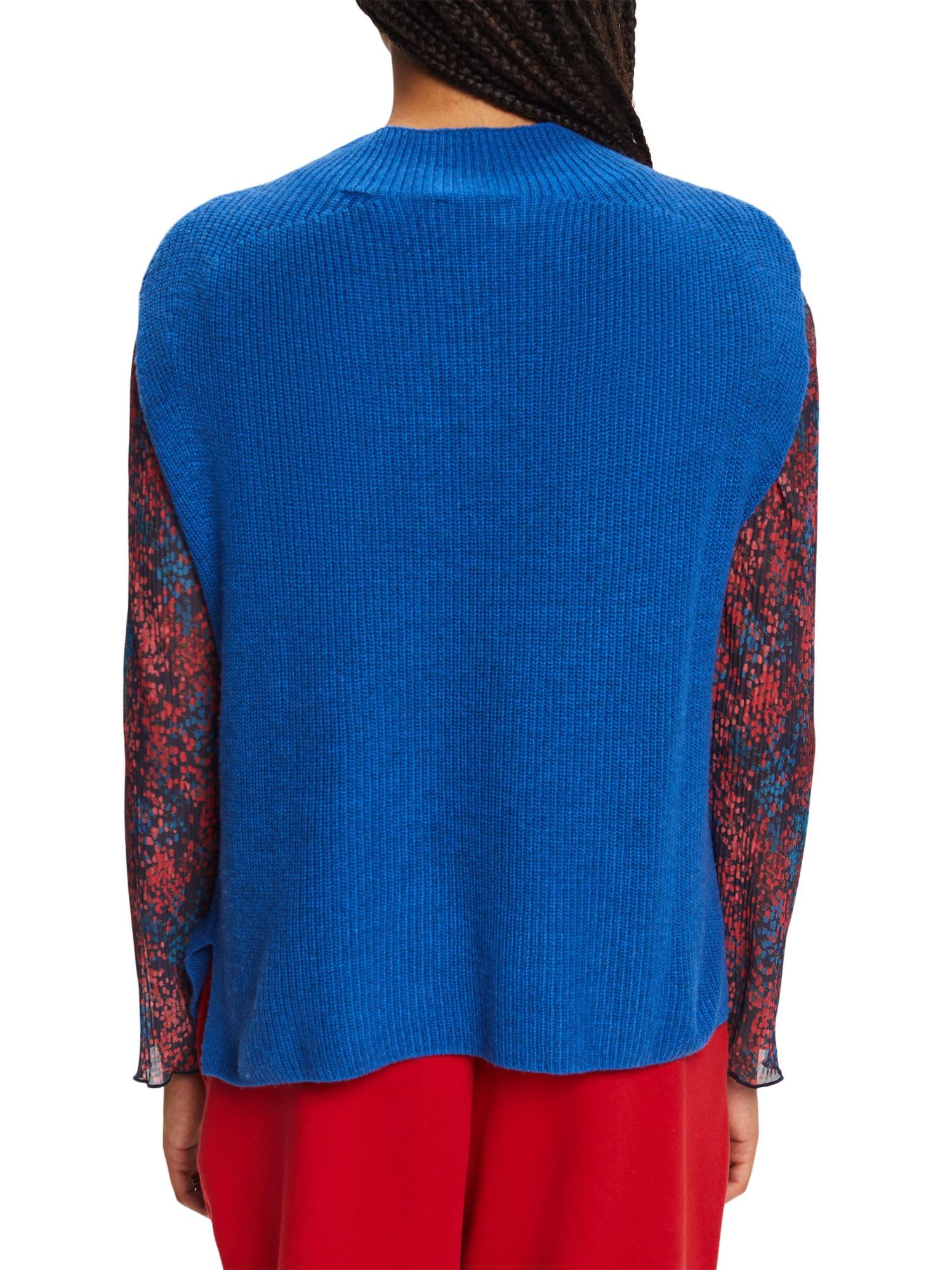 esprit-992eo1i310-pullunder-damen-rmelloser-strickpullover-zum-kombinieren image 2