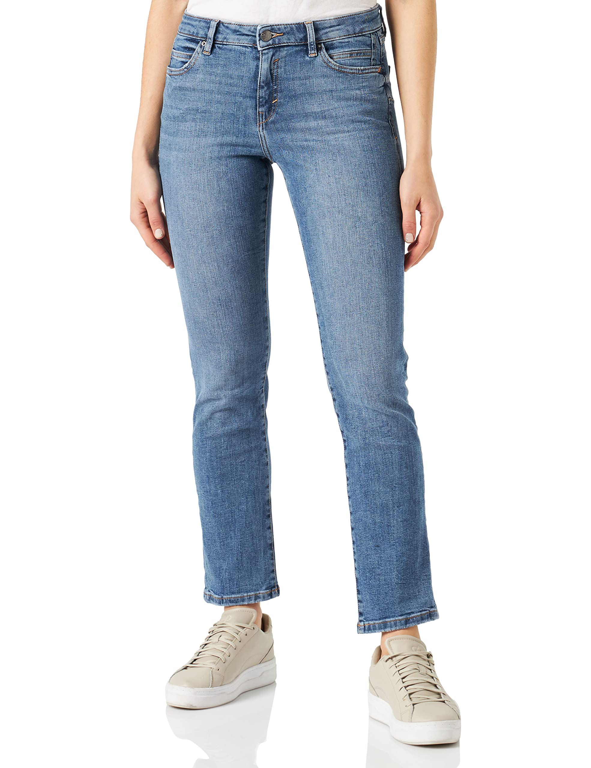 esprit-damen-jeans-klassische-5-pocket-jeans-mit-relaxter-passform image 8