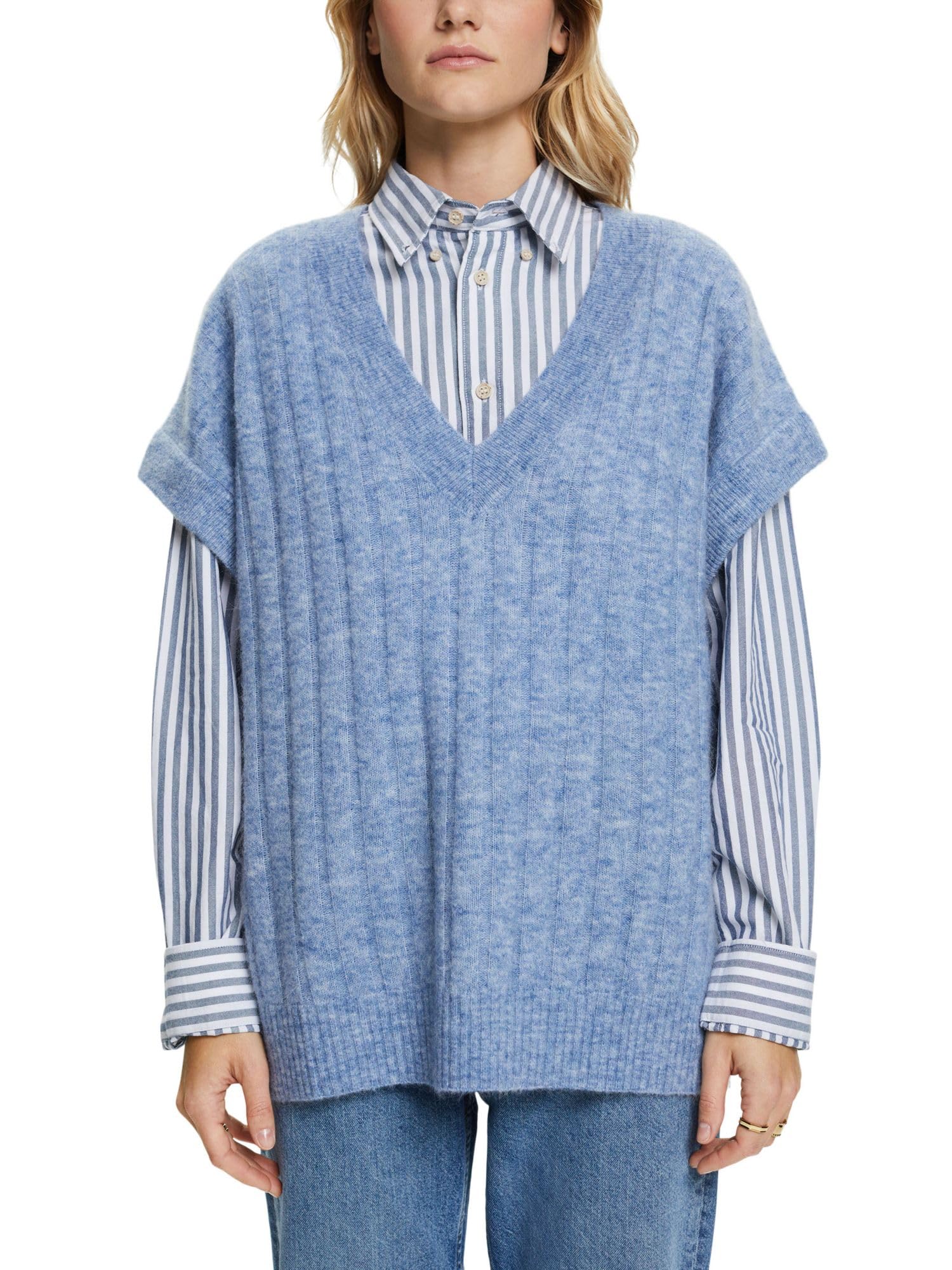 esprit-103ee1i350-damen-pullover-weicher-strickpullover-mit-pflegeleichter-mater image 7