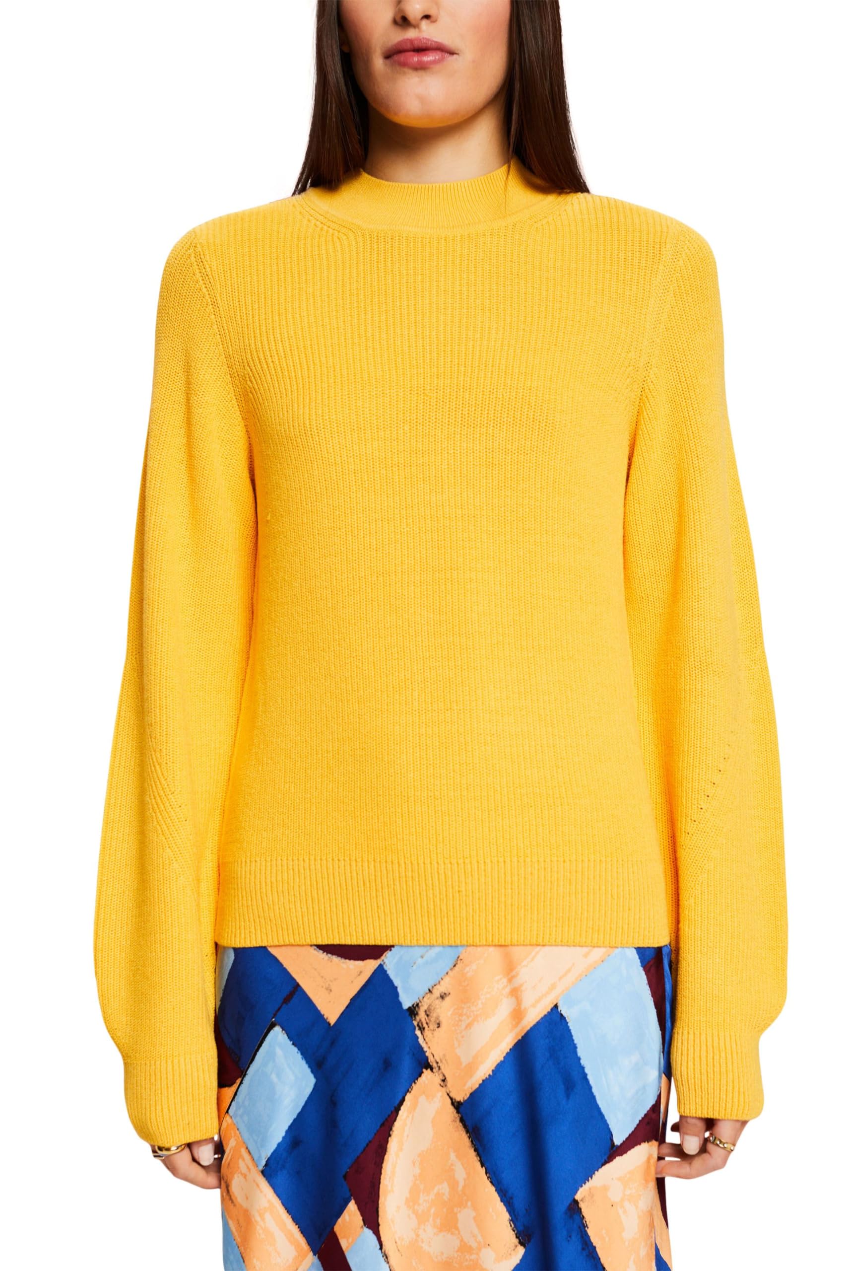 esprit-103ee1i342-damen-pullover-weicher-strickpullover-mit-klassischer-passform image 7