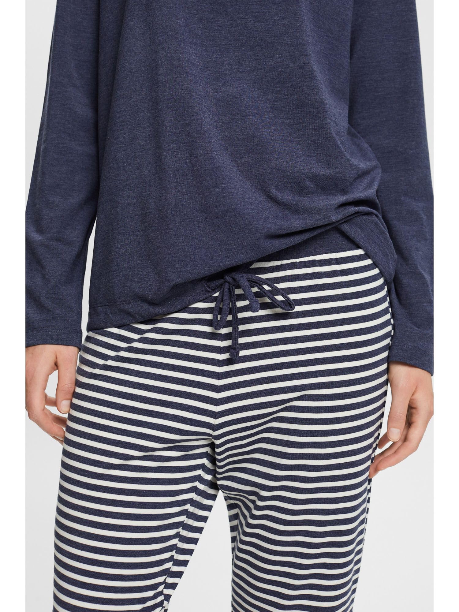 esprit-y-d-stripe-cotton-sus-single-damen-pyjamaunterteil-blickdichter-pyjama-sc image 4