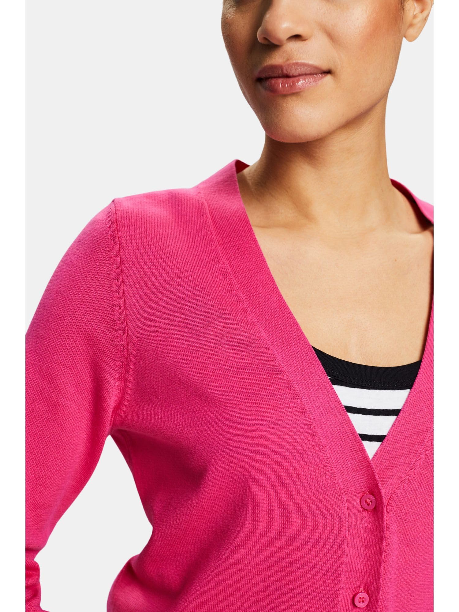 esprit-994ee1i312-damen-strickjacke-strick-cardigan-mit-offener-front image 4