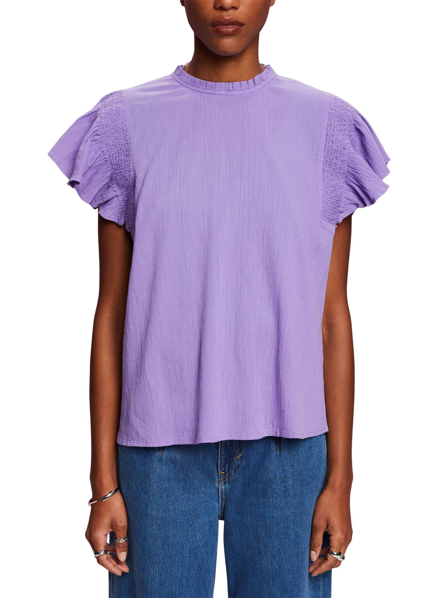 esprit-033cc1f305-damen-bluse-klassische-langarm-bluse-aus-hochwertiger-baumwoll image 1