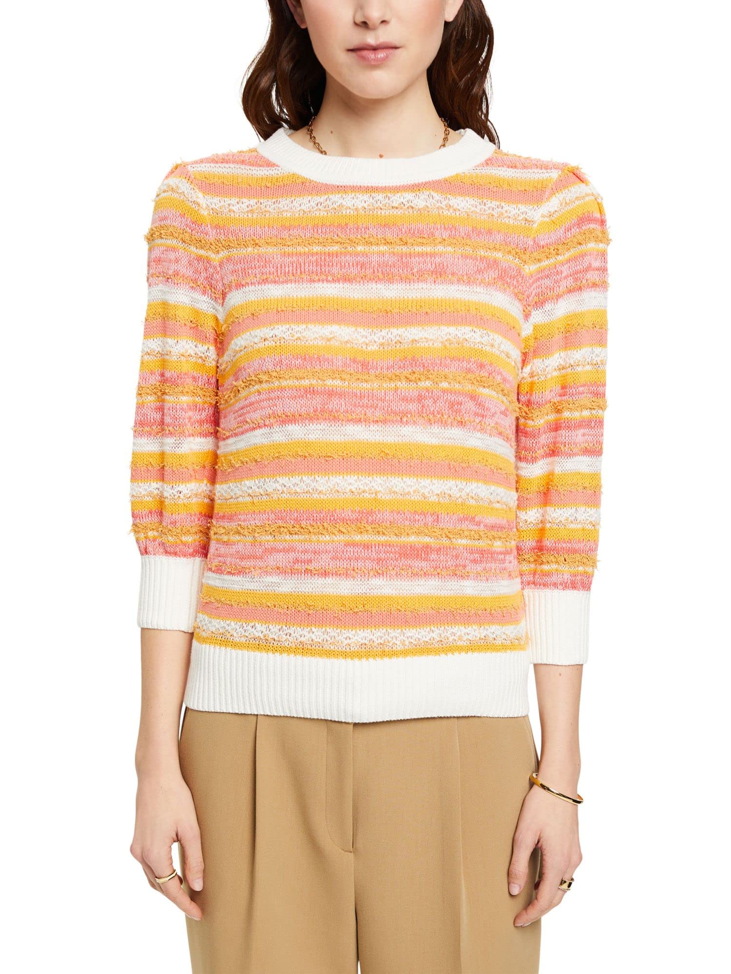 esprit-023ee1i318-damen-pullover-weicher-strickpulli-im-kalifornischen-casual-lo image 1