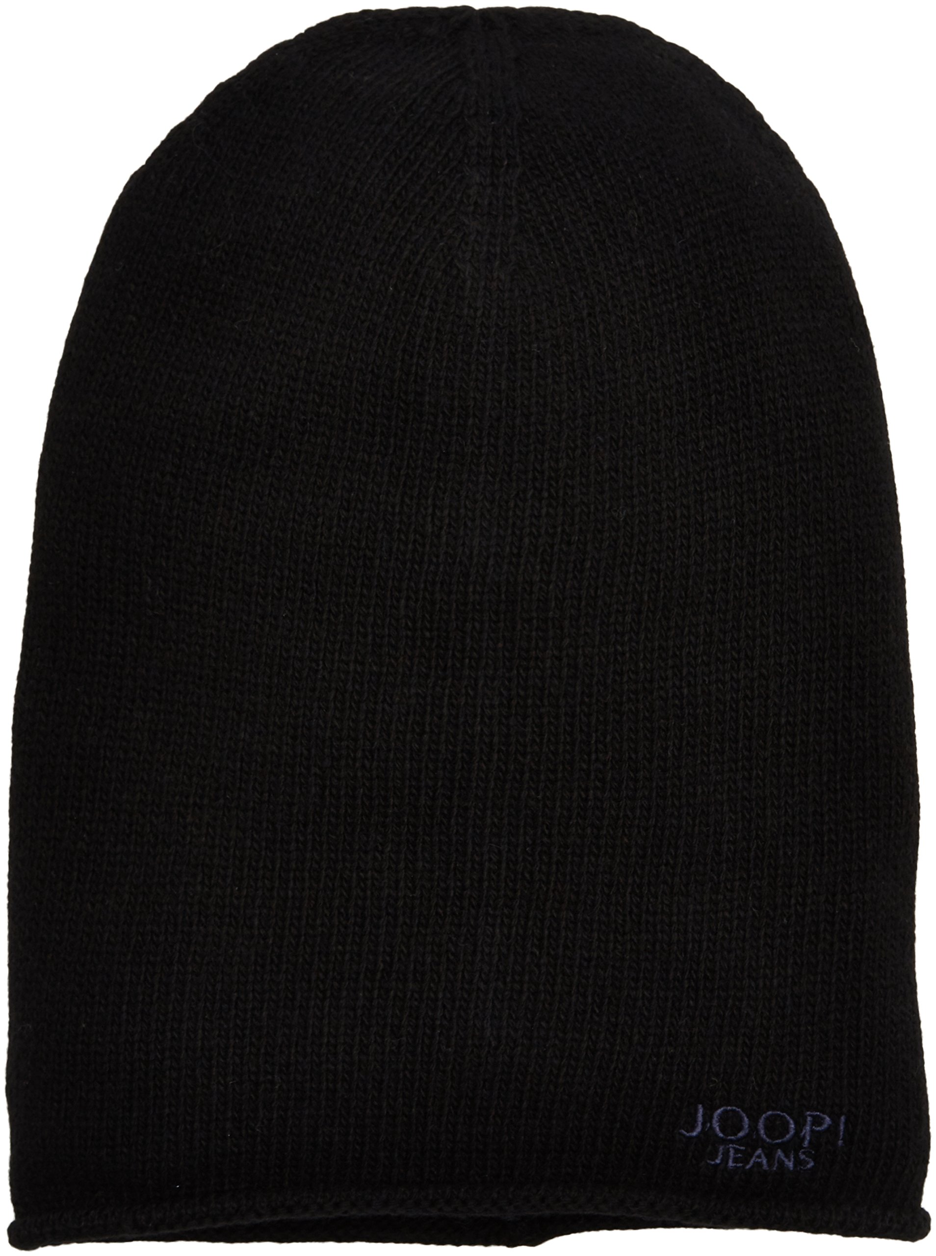 joop-herren-strickm-tze-klassische-wollm-tze-mit-logo-aufn-her image 1