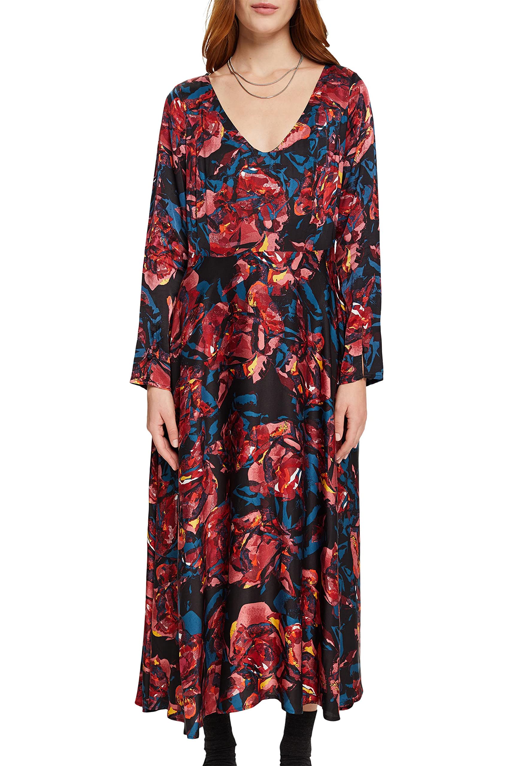 esprit-092eo1e318-damen-kleid-klassisches-markenkleid-mit-femininer-passform image 7