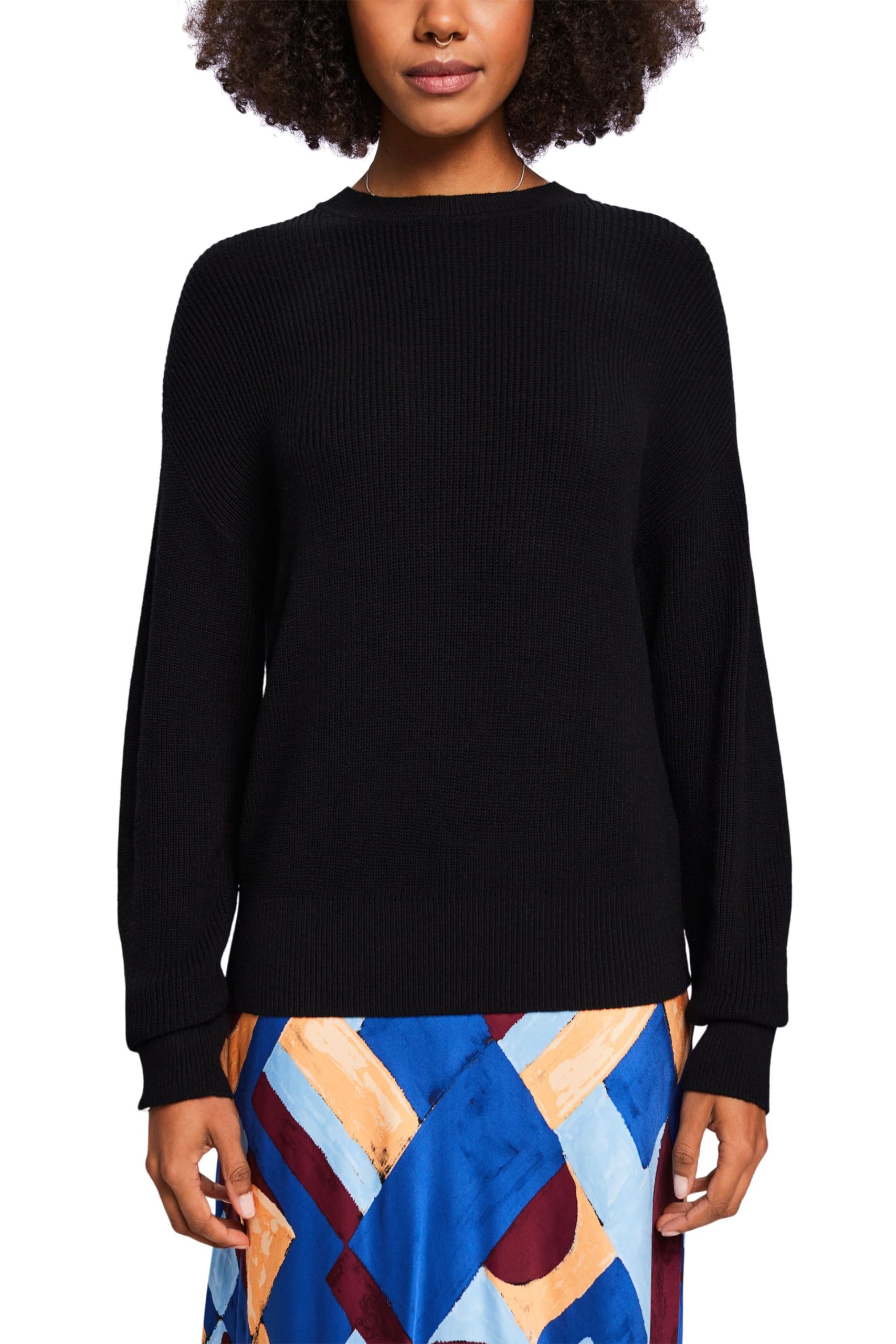 esprit-103ee1i343-damen-pullover-klassischer-strick-mit-regul-rer-rmell-nge image 6