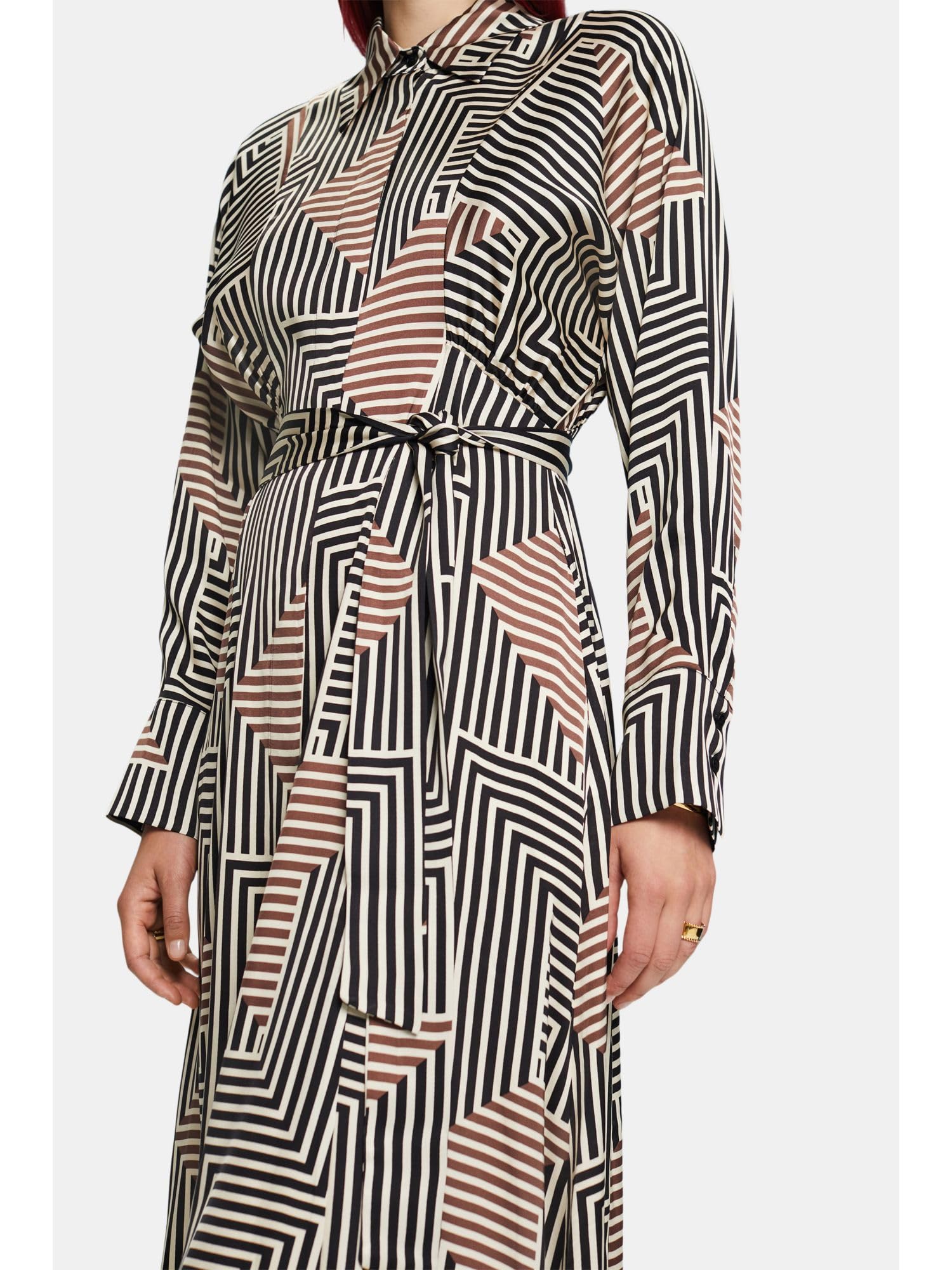 esprit-damen-kleid-103ee1e330-kleid-mit-flie-ender-passform image 4