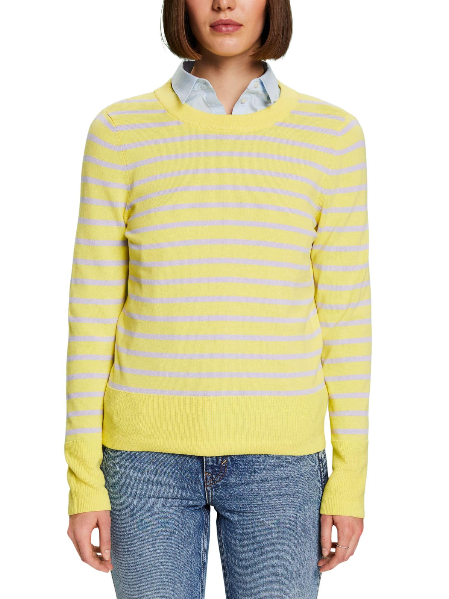 esprit-damen-pullover-994ee1i307-strickpullover-mit-regular-fit image 7