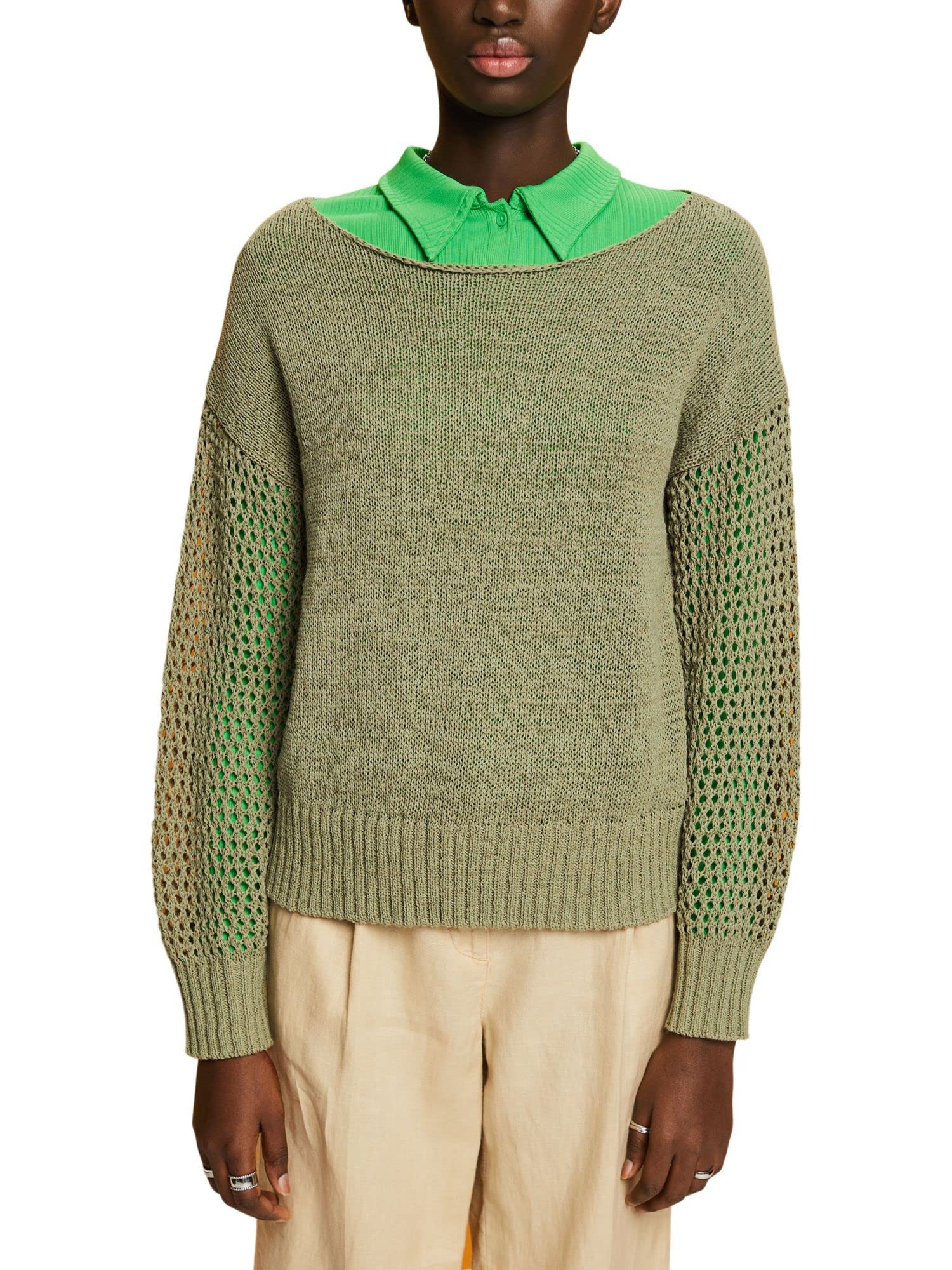 esprit-033ee1i304-damen-pullover-strickpullover-mit-regul-rer-passform-im-sale image 6