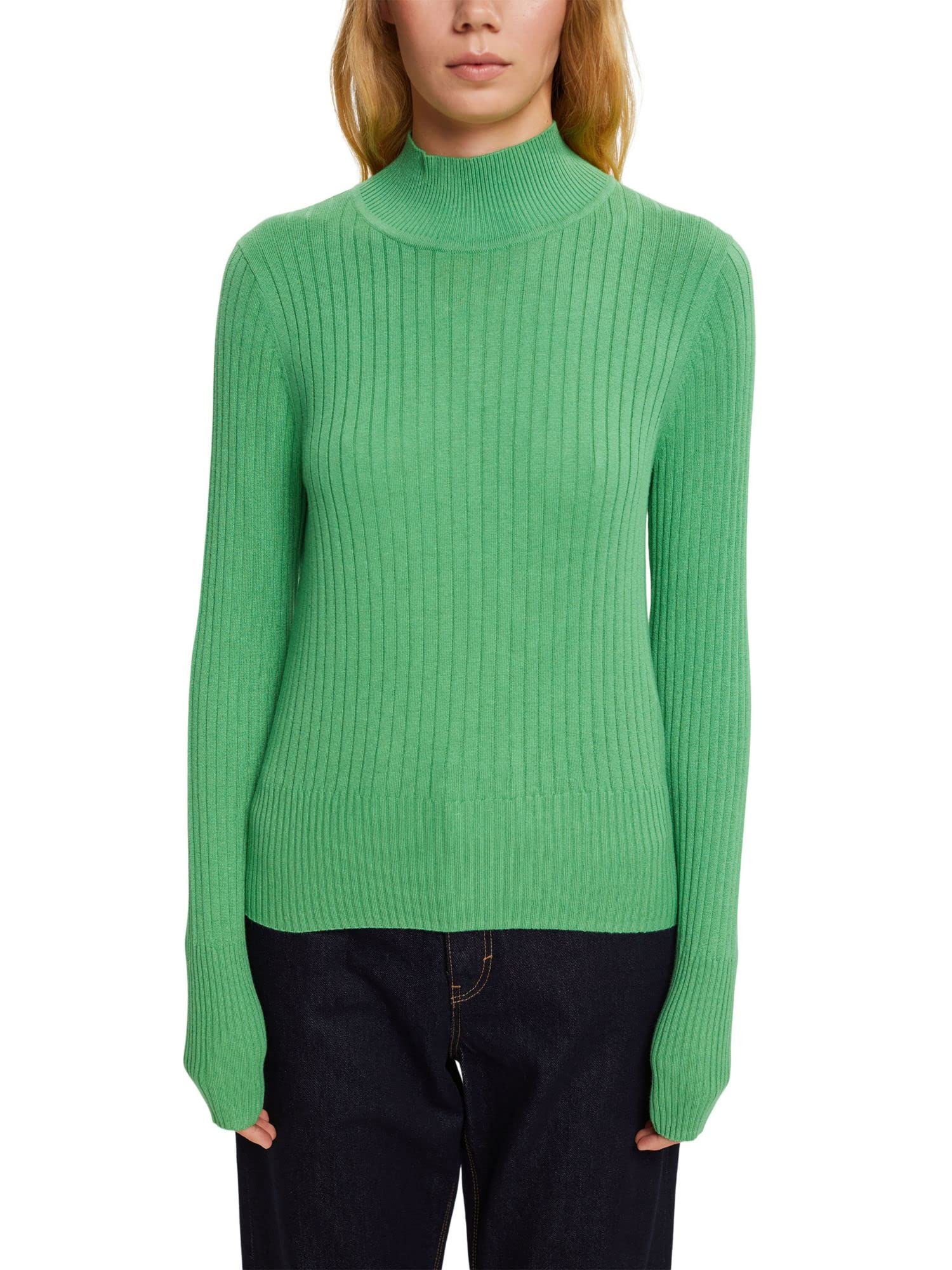 esprit-damen-992cc1i305-pullover-klassischer-damenpullover-mit-ger-umiger-passfo image 3