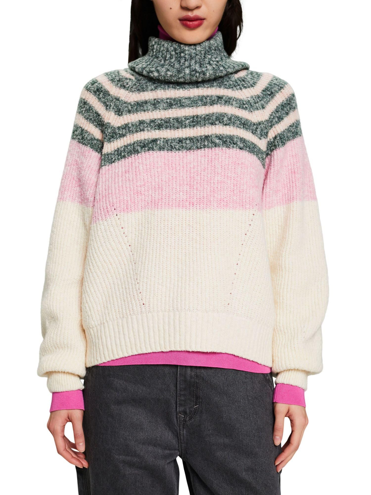 esprit-103ee1i316-damen-pullover-weicher-strickpullover-mit-pflegeleichter-mater image 8